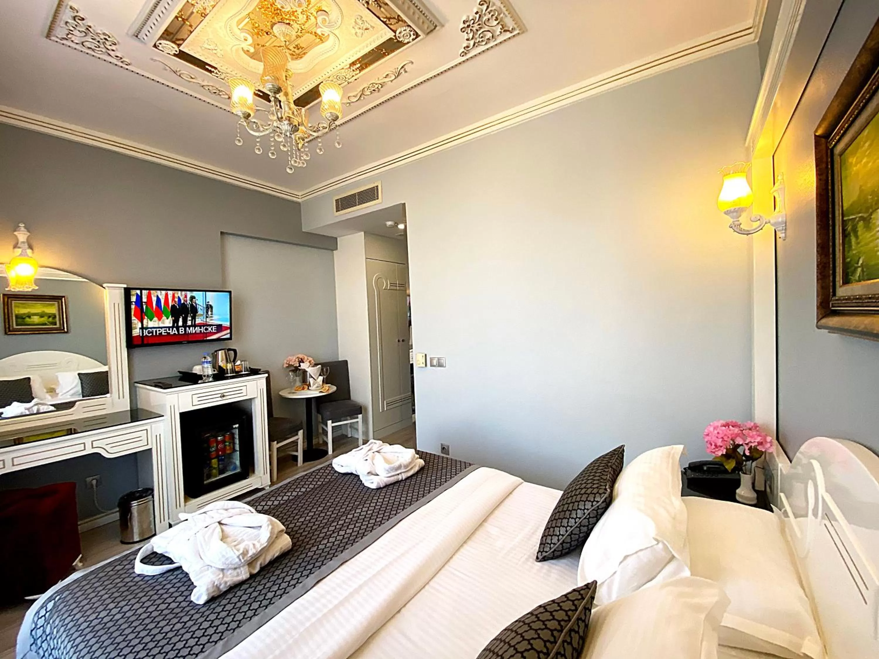 Bed in Gülhanepark Hotel & Spa