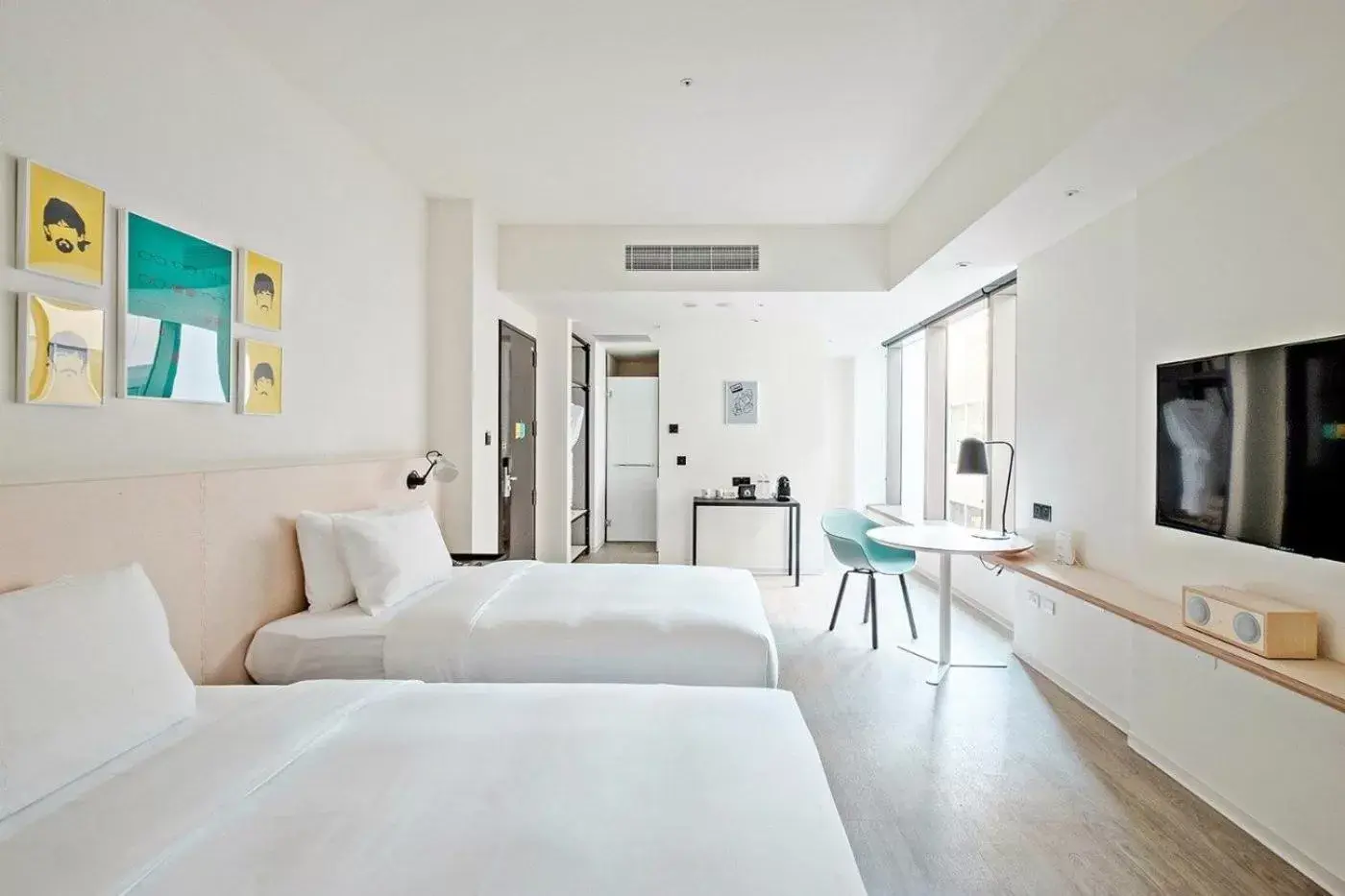 Bed in amba Taipei Songshan Bed in amba Taipei Songshan