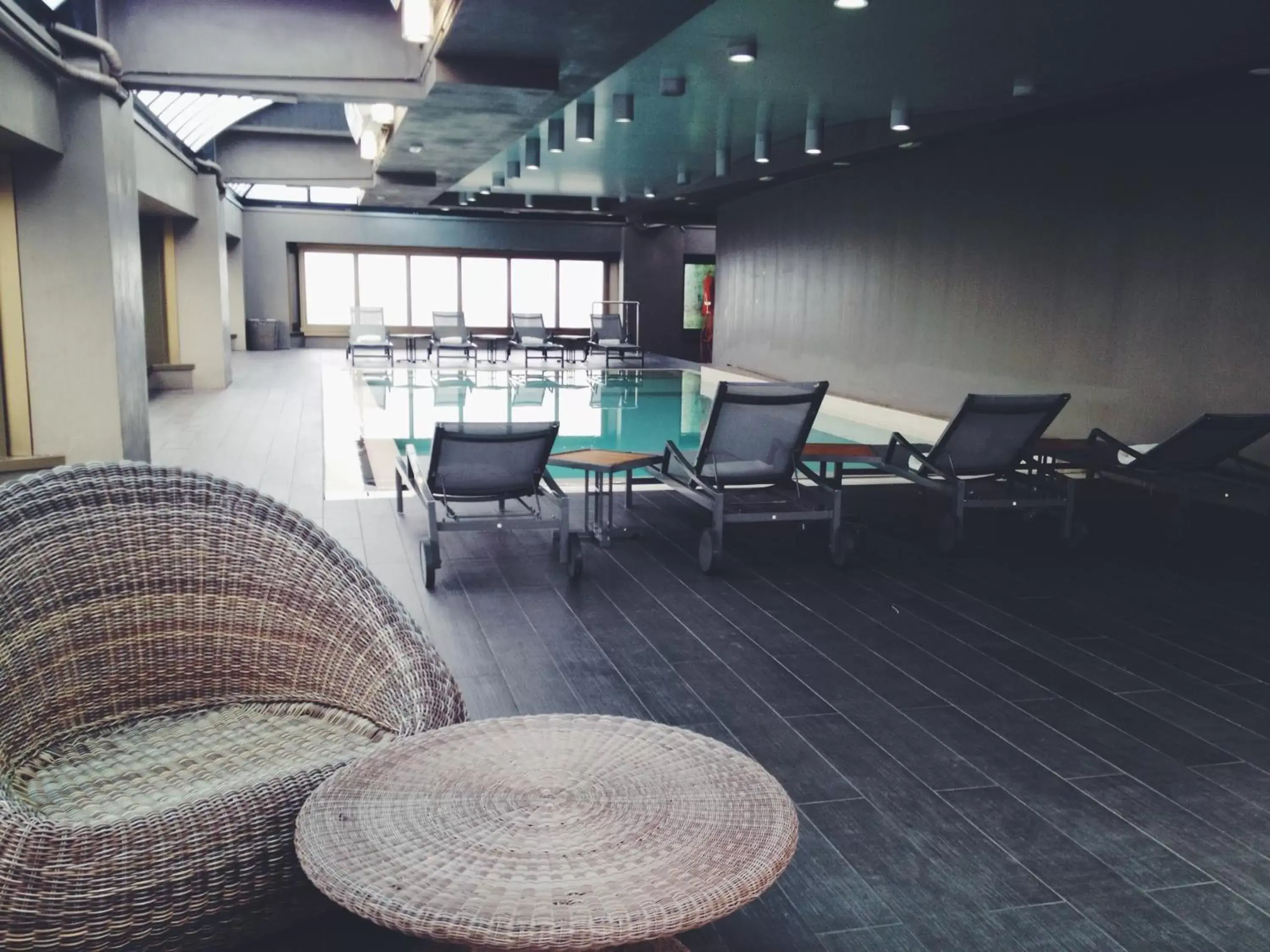 Swimming pool, Seating Area in The Hub Hotel