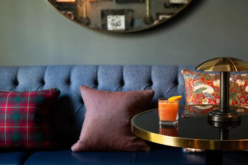 Lounge or bar in The Tophams Hotel