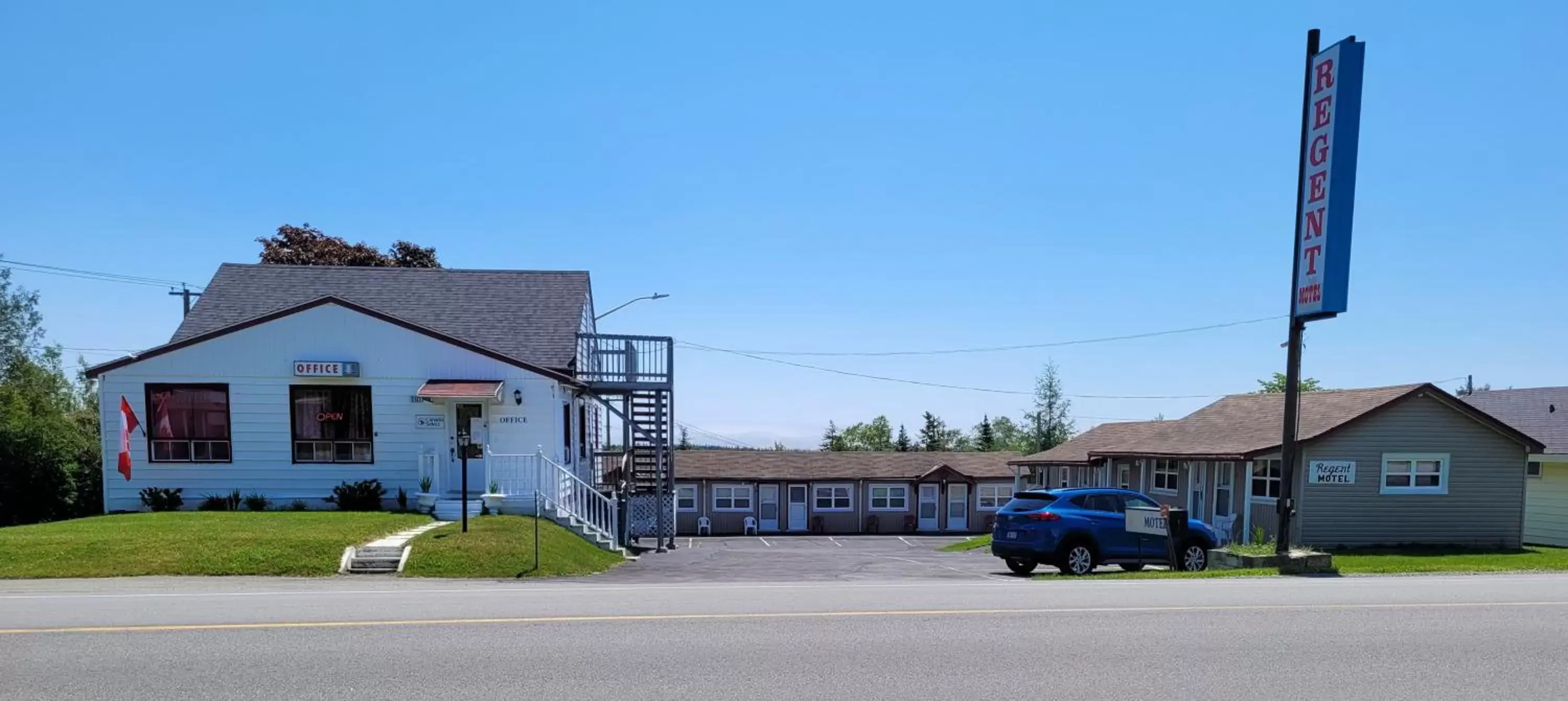 View (from property/room), Property Building in Regent Motel