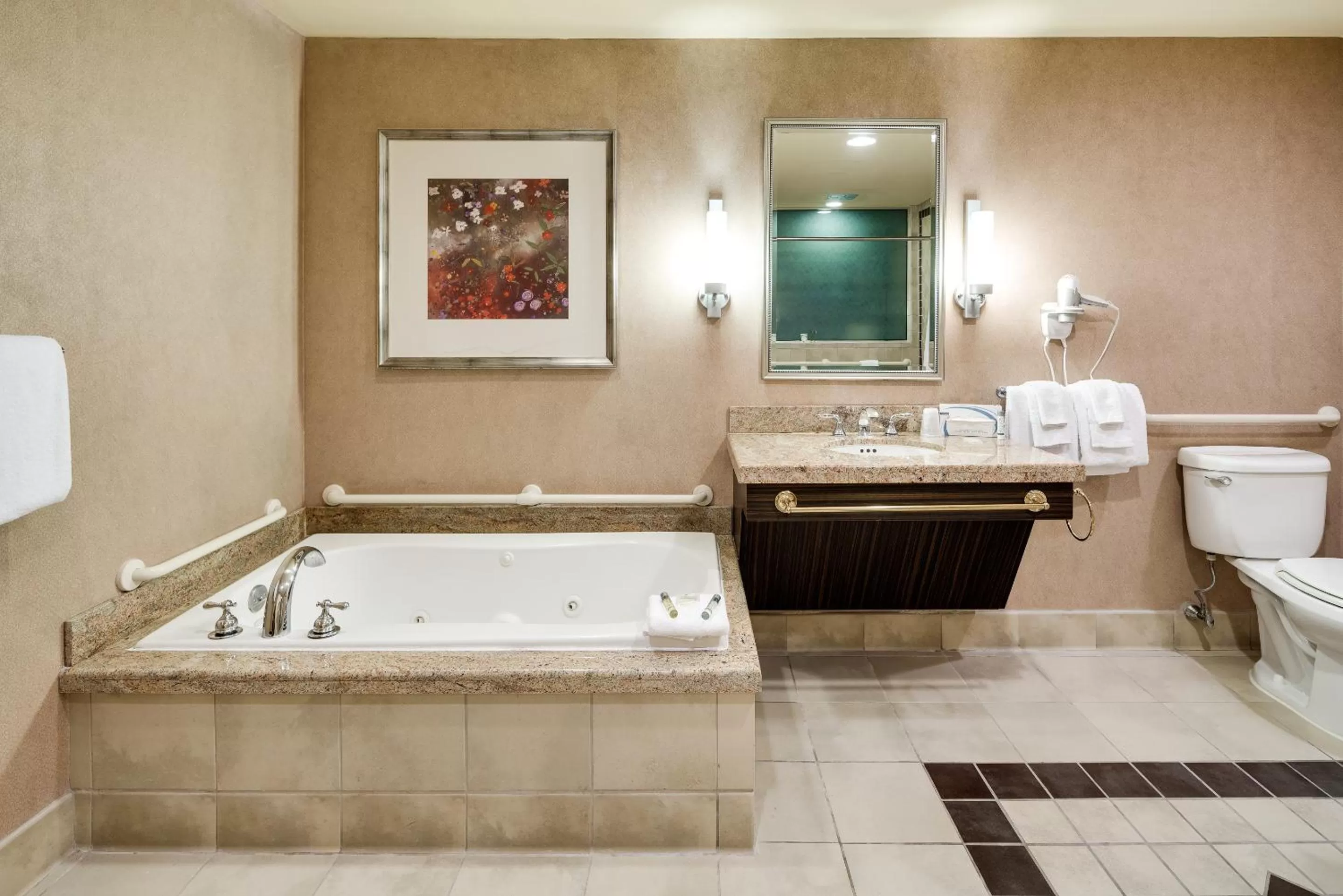 Bathroom in Showboat Hotel Atlantic City