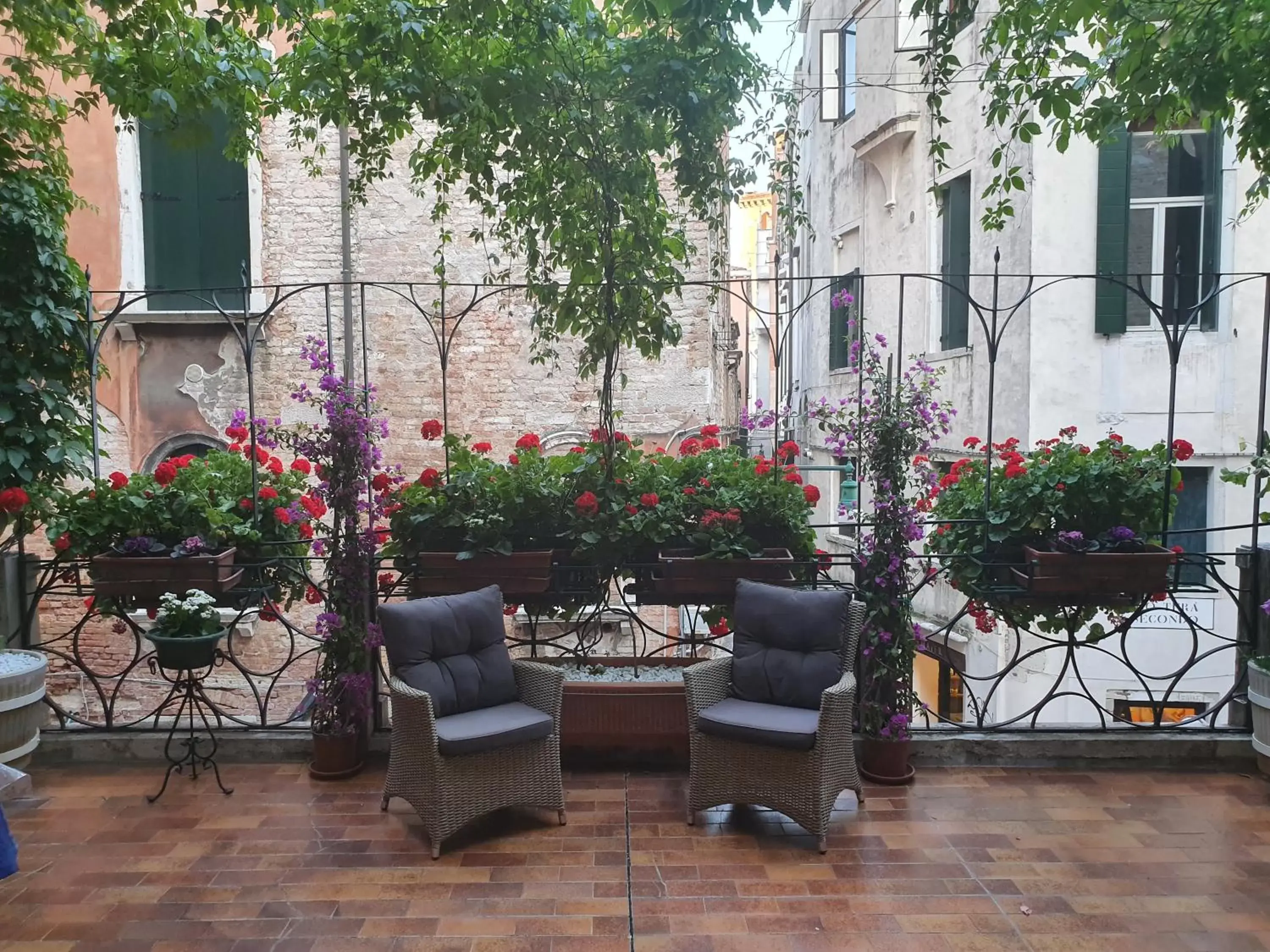 Balcony/Terrace in B&B Beroni a Venezia