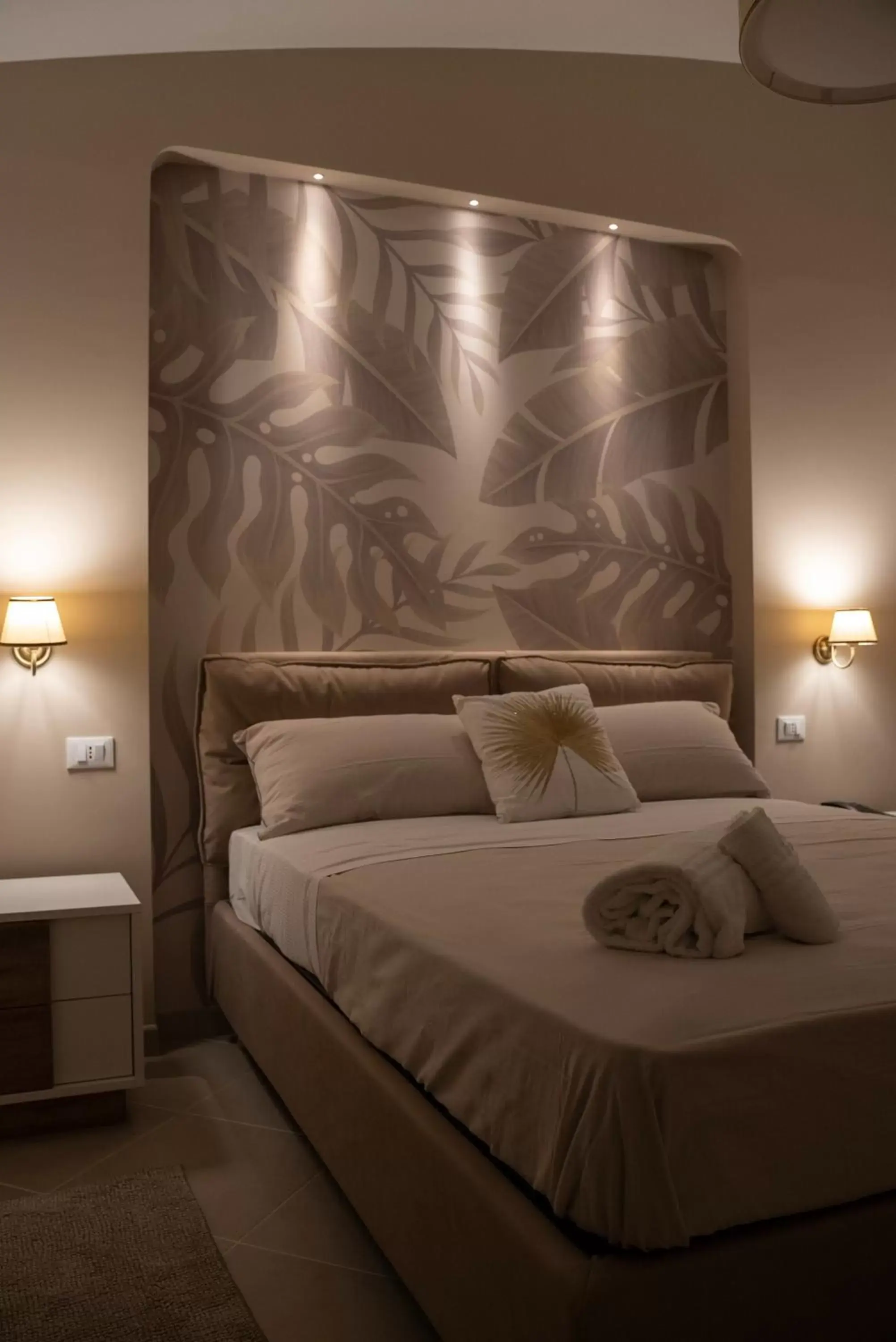 Bed in Oasi Smart Rooms