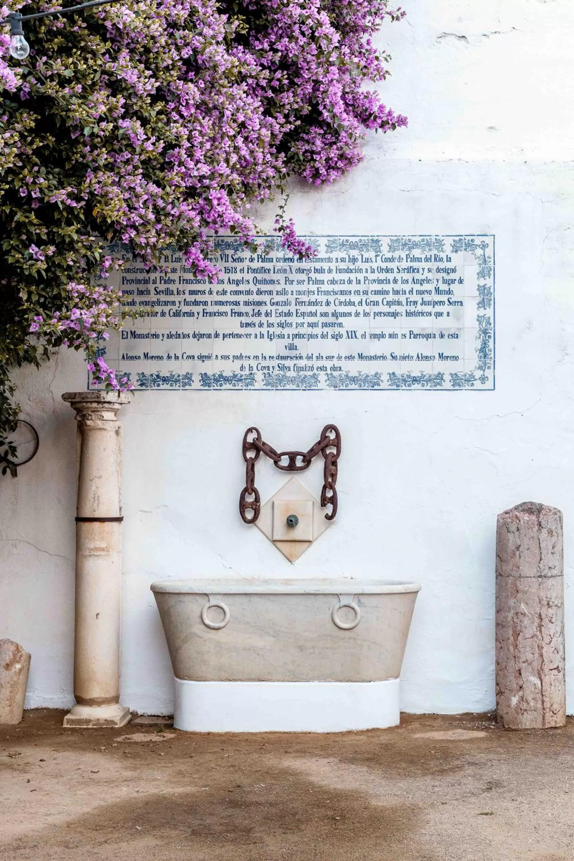 Garden in Monasterio de San Francisco