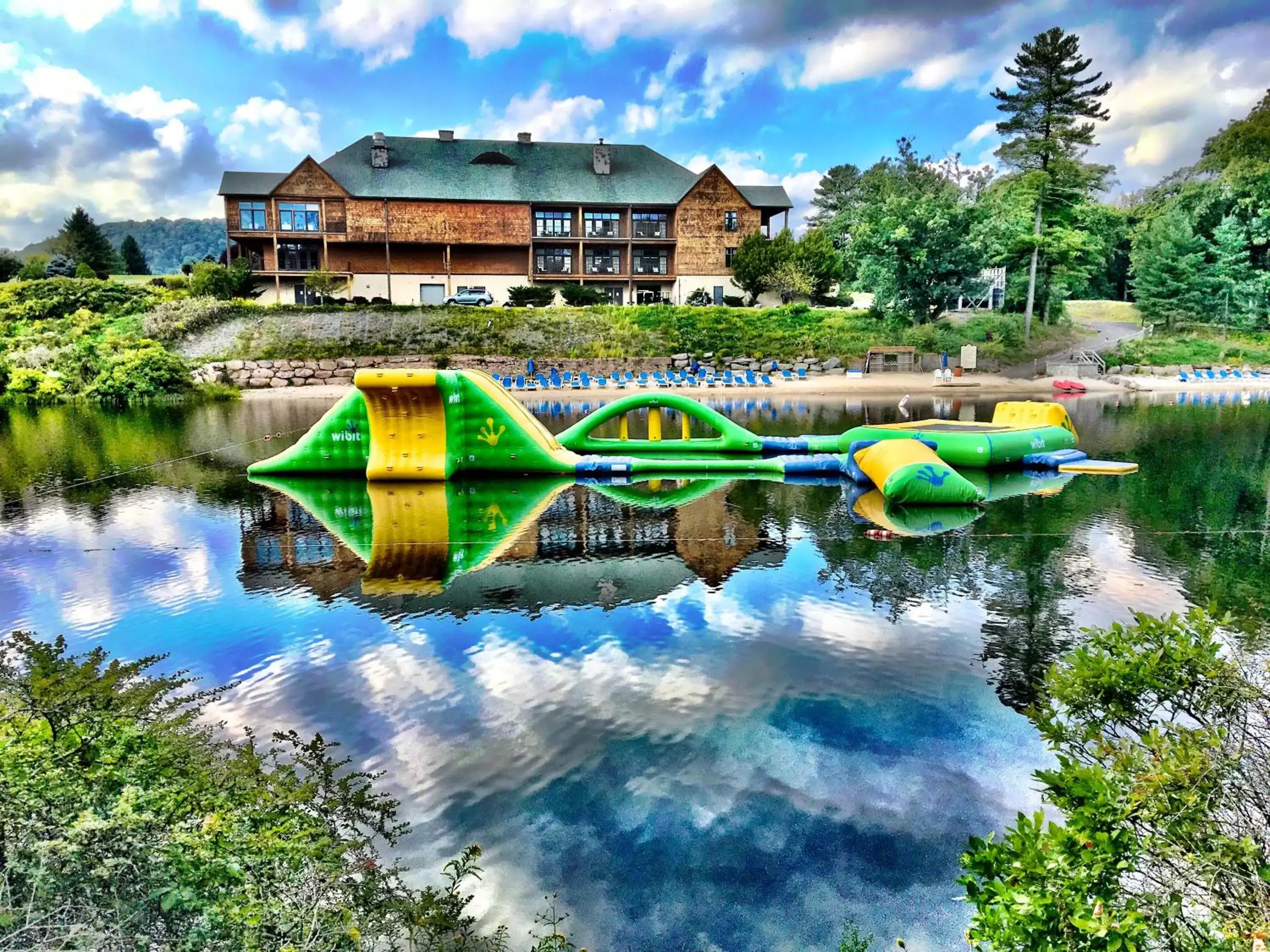 Beach, Property Building in Skytop Lodge