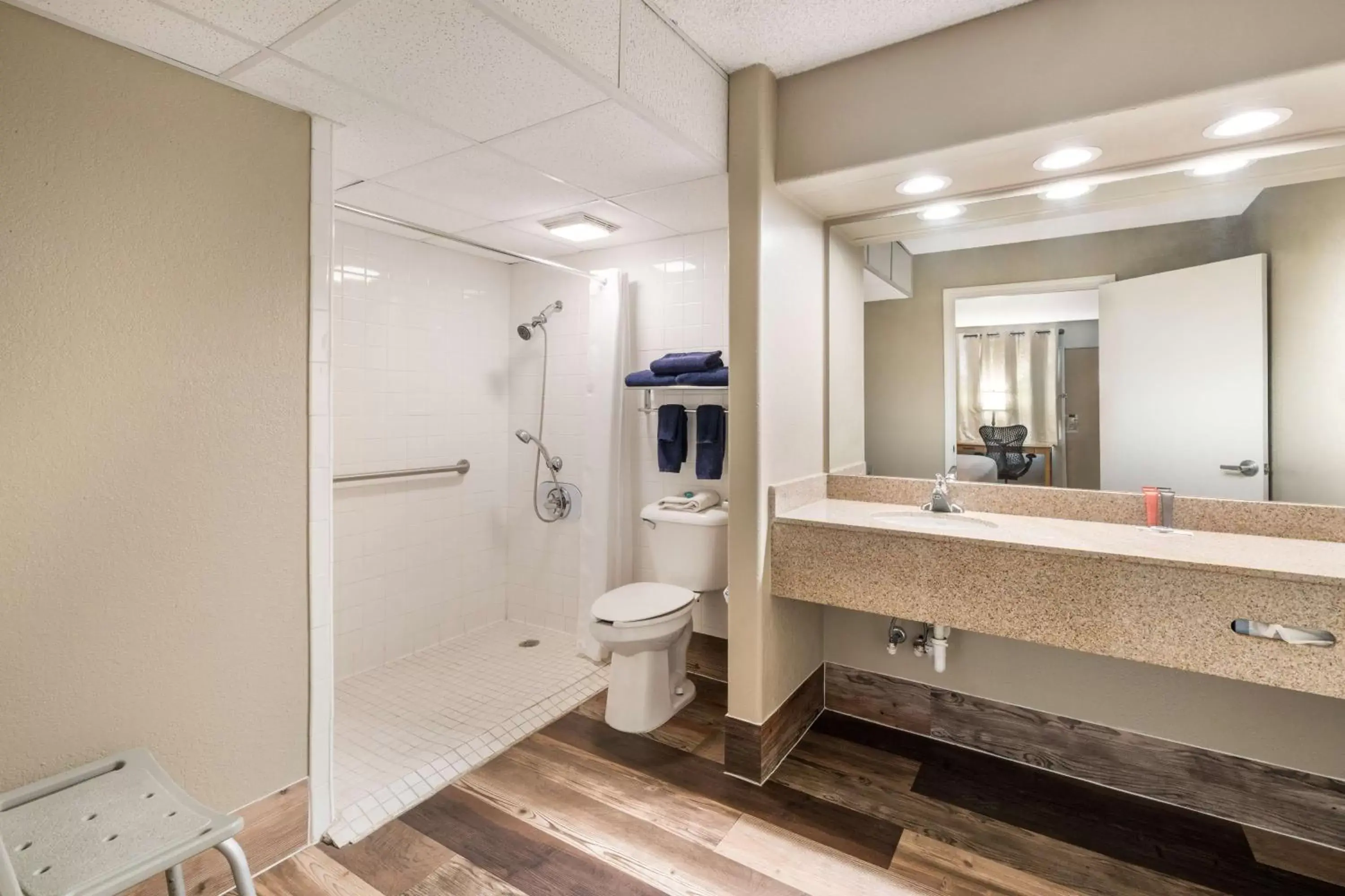 Bathroom in Pearl on the Concho SureStay Collection by Best Western