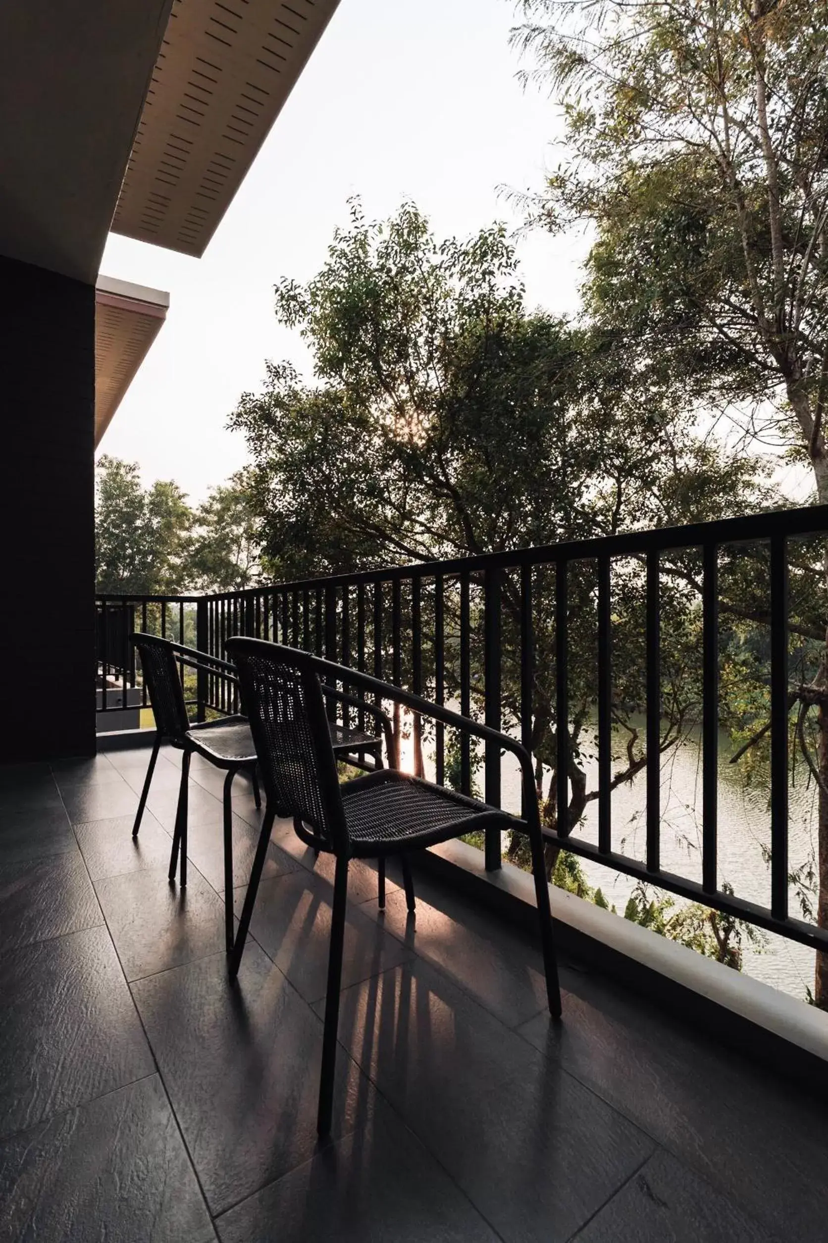 Balcony/Terrace in Riverawan Hotel