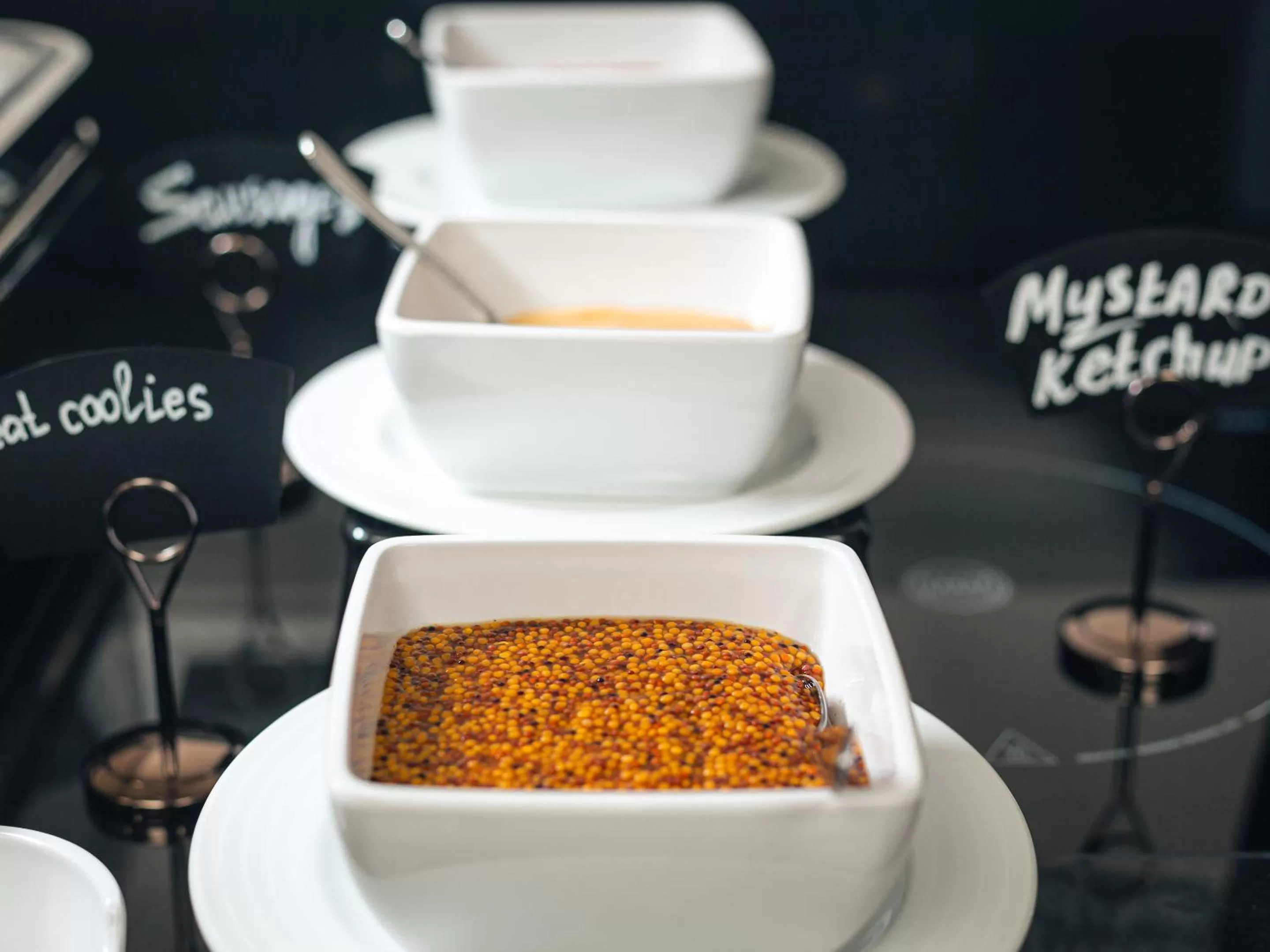 Buffet breakfast in EA ApartHotel Melantrich