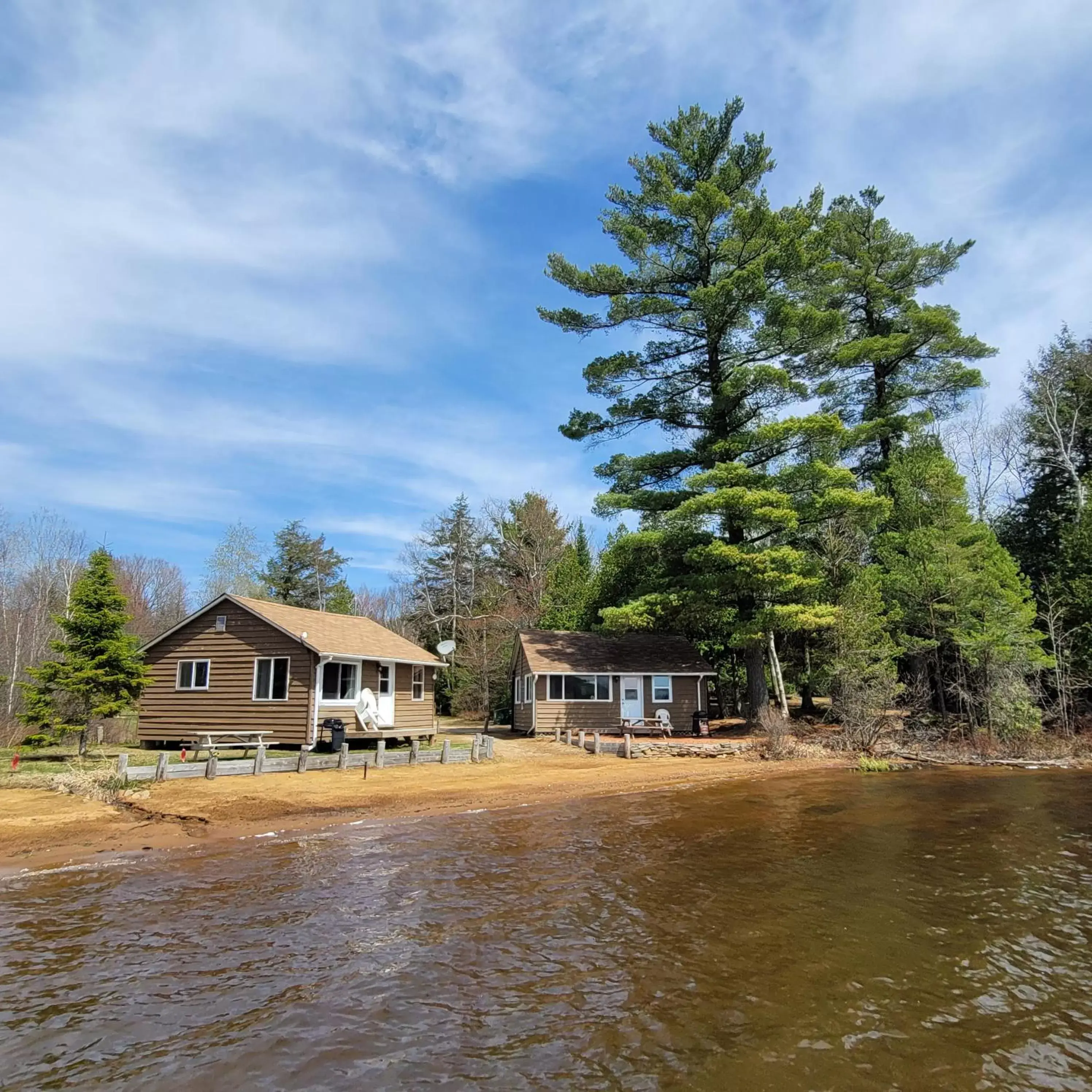 Beach, Property Building in Parkway Cottage Resort and Trading Post