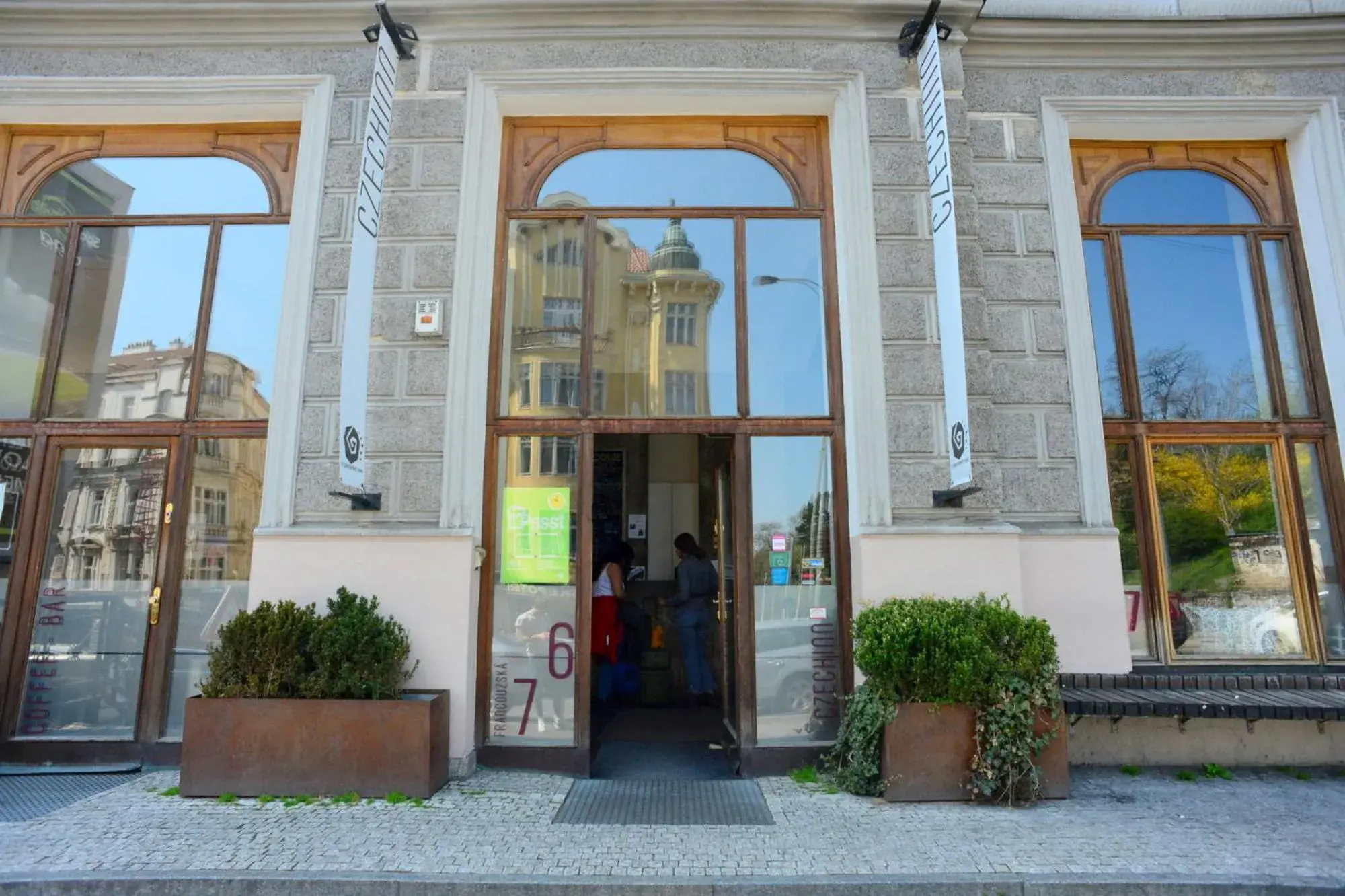 Facade/entrance, Property Building in Czech Inn Hostel