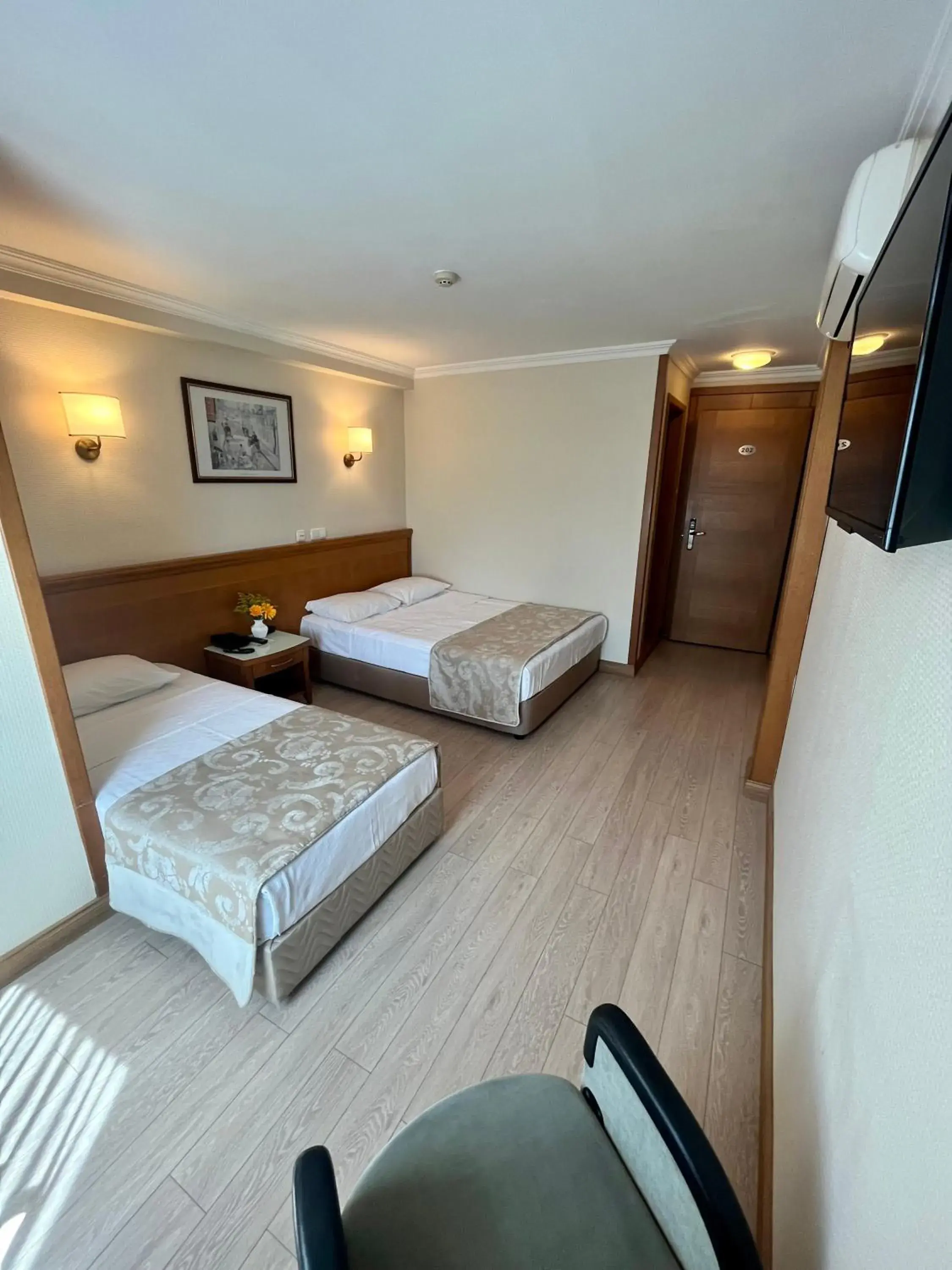 Bed in Yavuz Hotel Bed in Yavuz Hotel