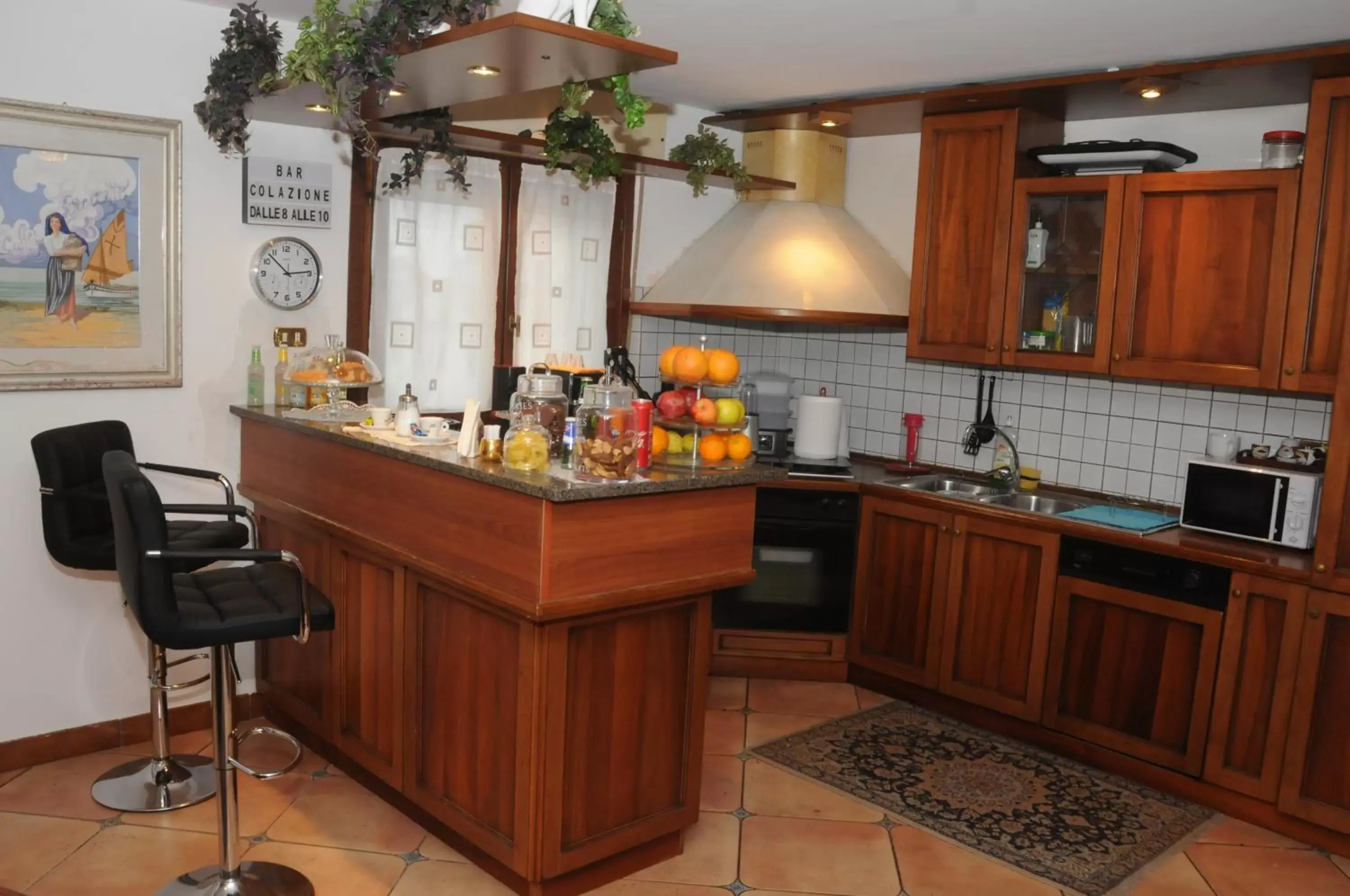 Kitchen/Kitchenette in La casa di Luna