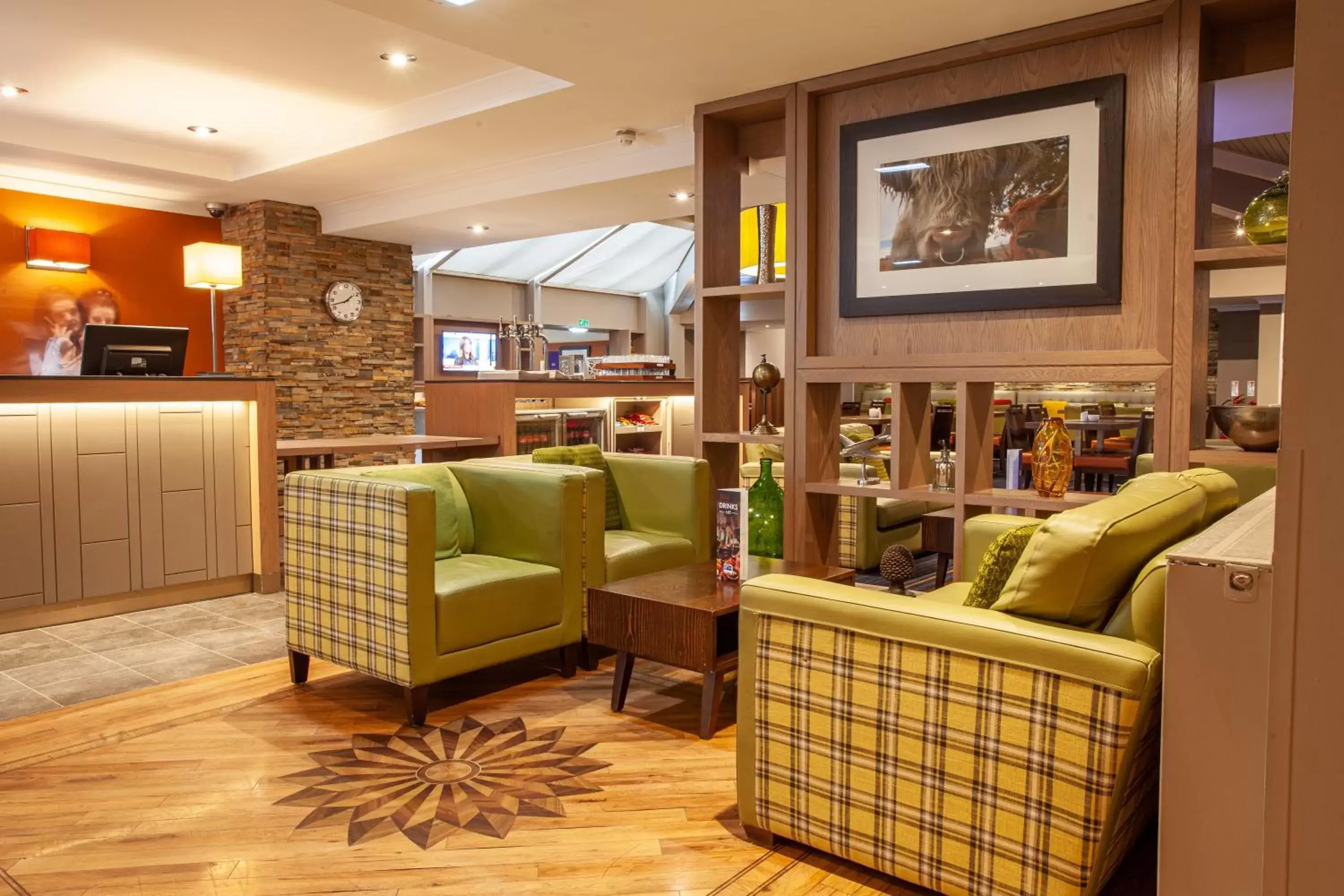 Lobby or reception, Lobby/Reception in Holiday Inn Express Edinburgh Airport, an IHG Hotel