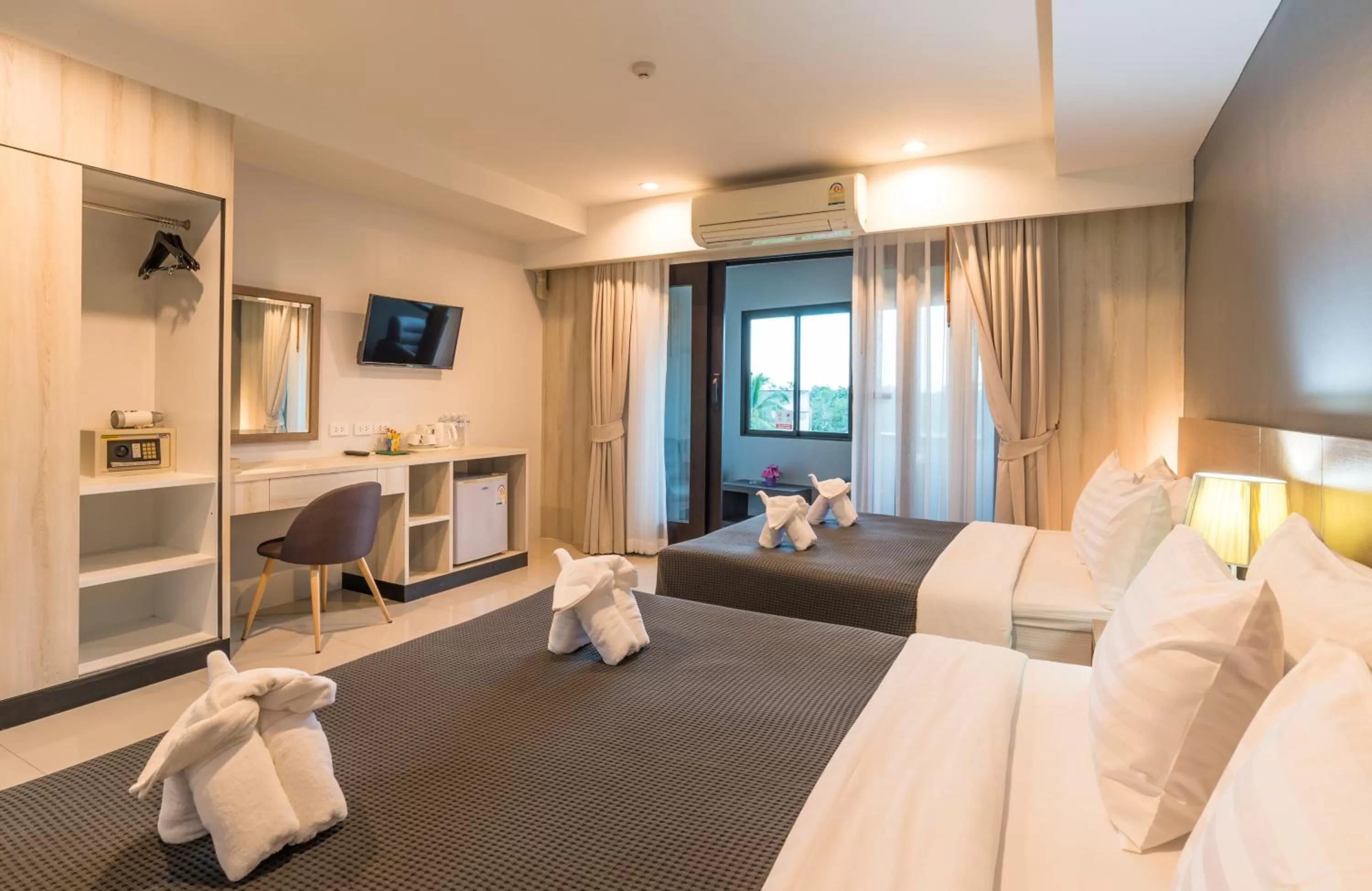 Bed in Lada Krabi Residence Hotel - SHA Plus