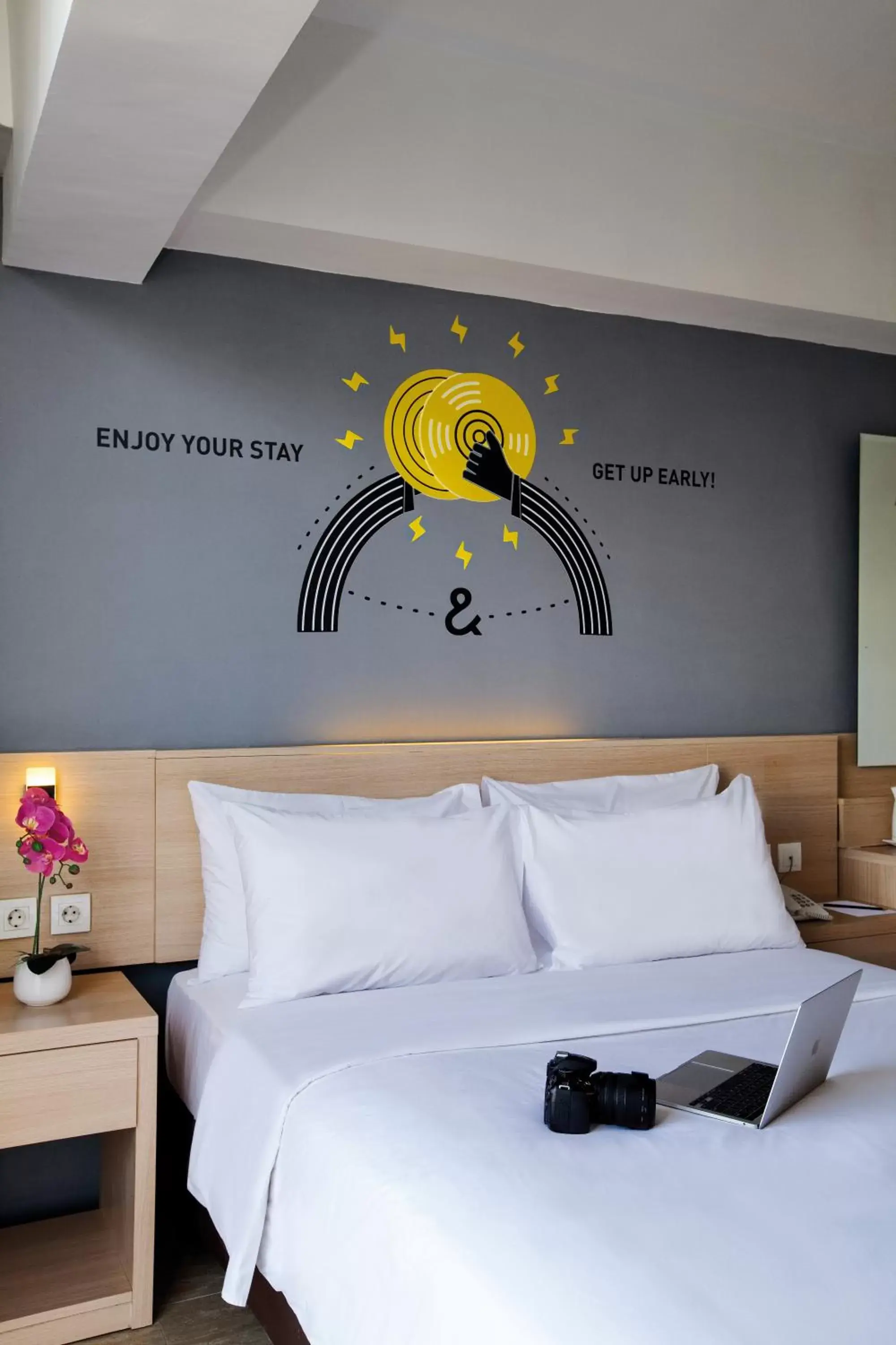 Bed in ROOMS INC d'botanica Bandung Bed in ROOMS INC d'botanica Bandung