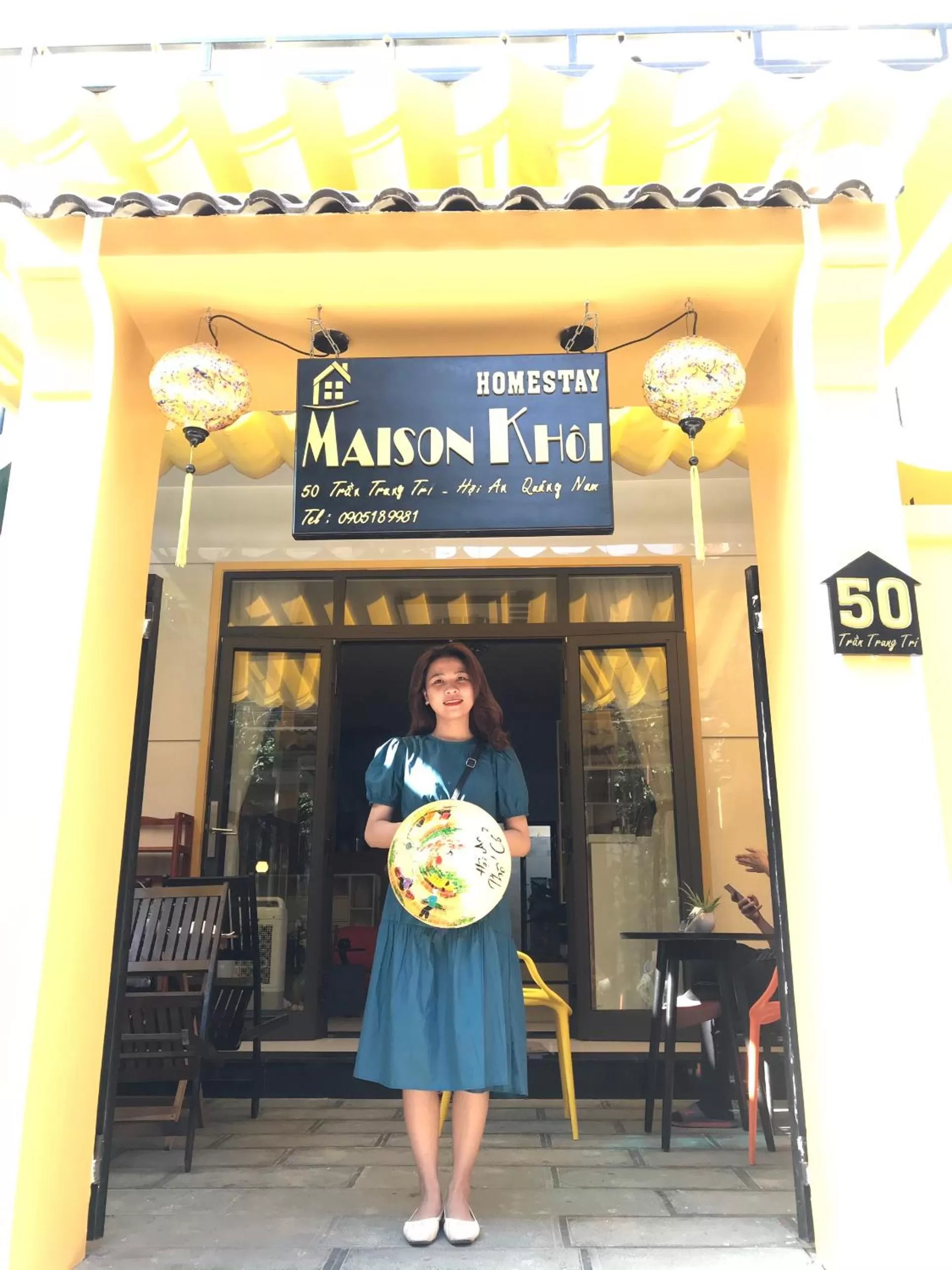 Facade/entrance in Maison Khoi Homestay