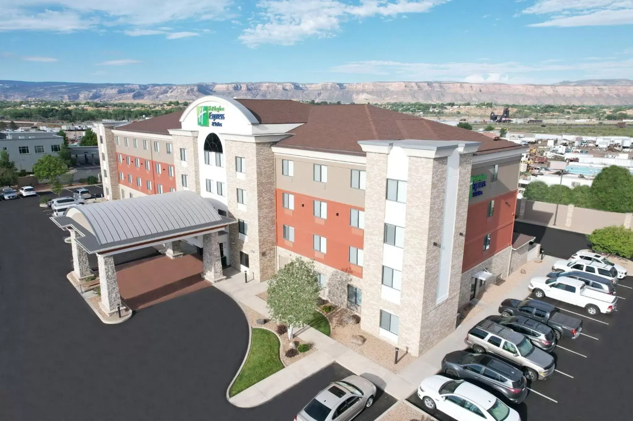 Property building, Bird's-eye View in Holiday Inn Express Hotel & Suites Grand Junction, an IHG Hotel
