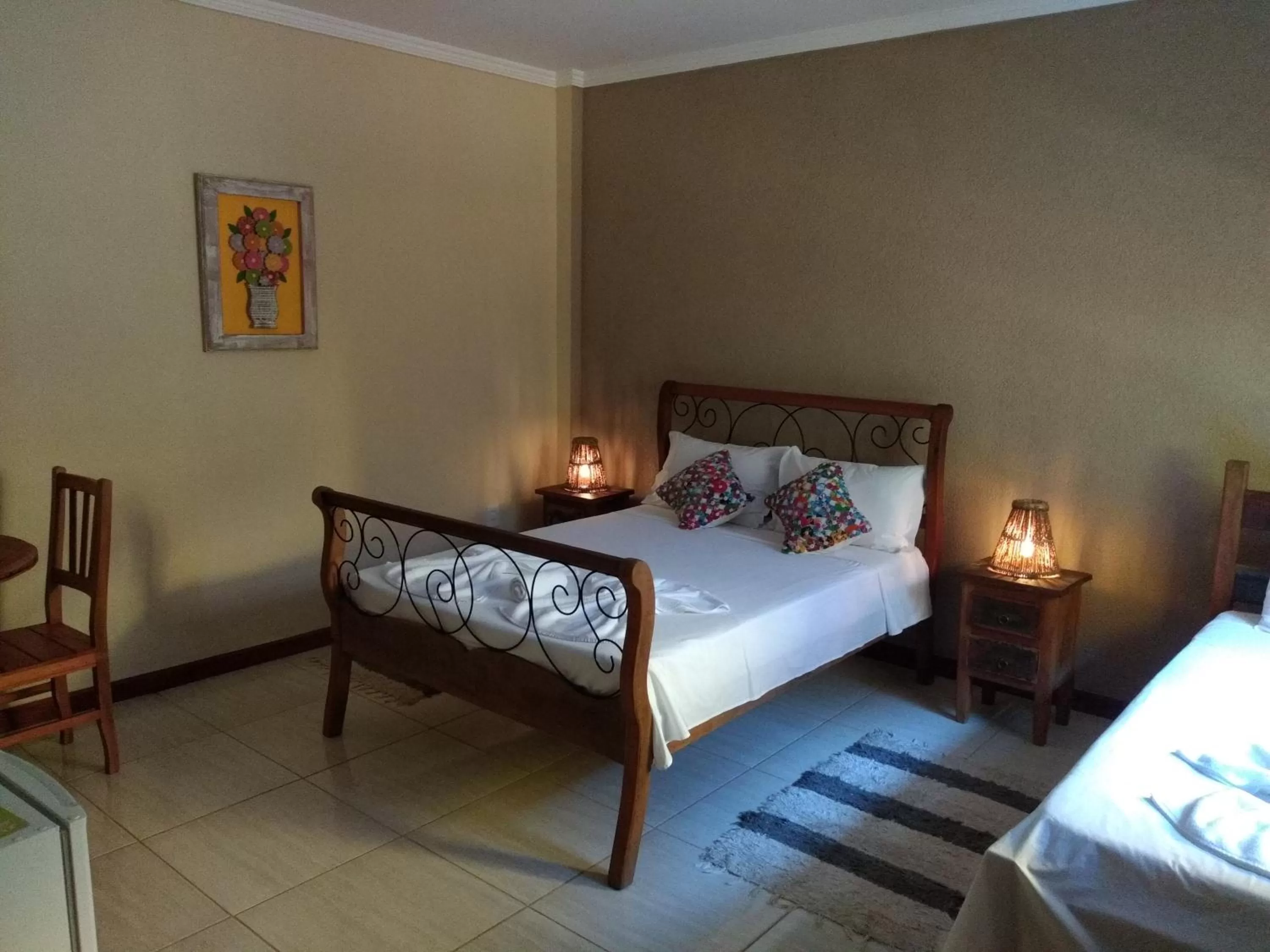 Photo of the whole room, Bed in Pousada Solar da Serra