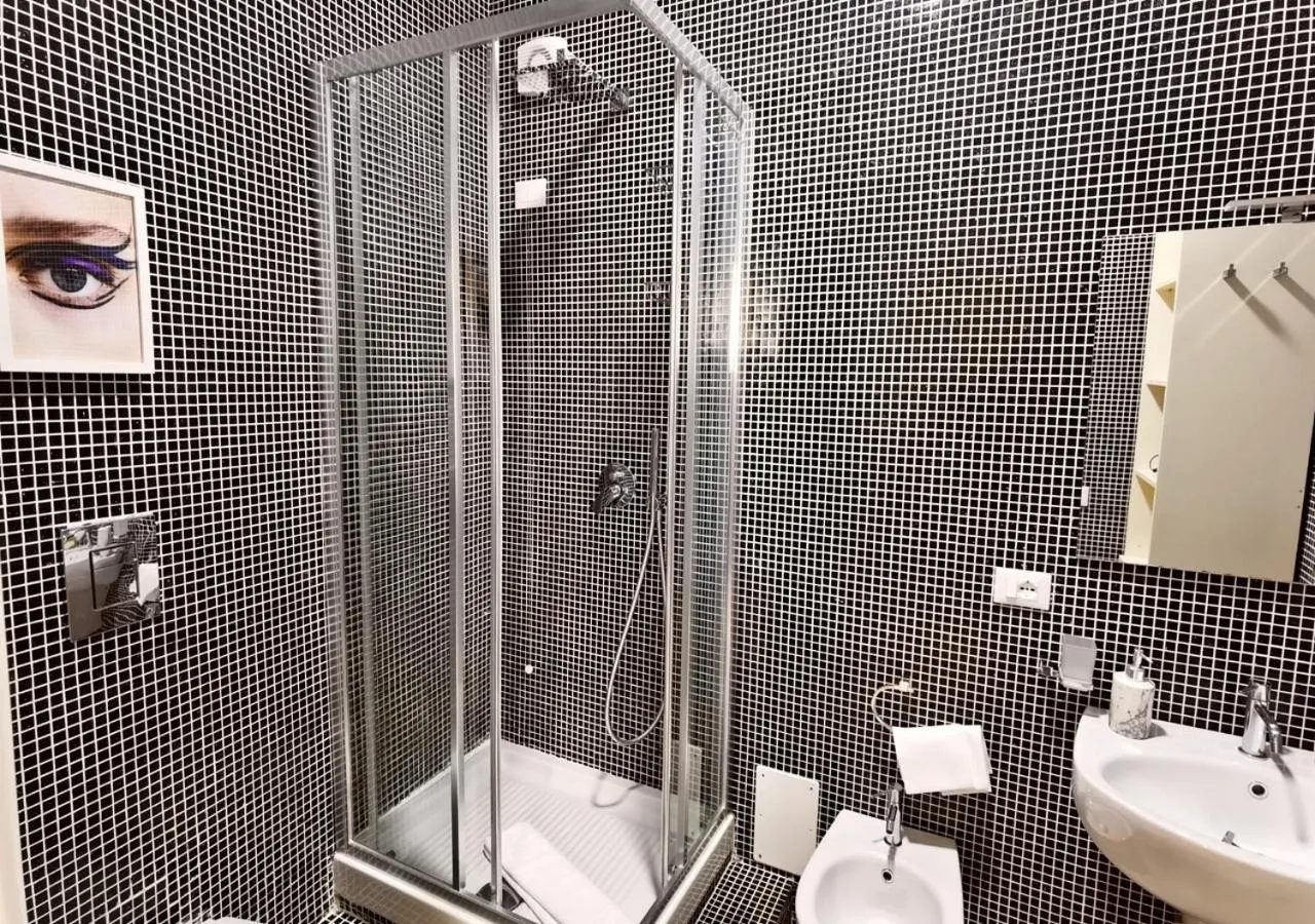 Shower in Artistic Charming House