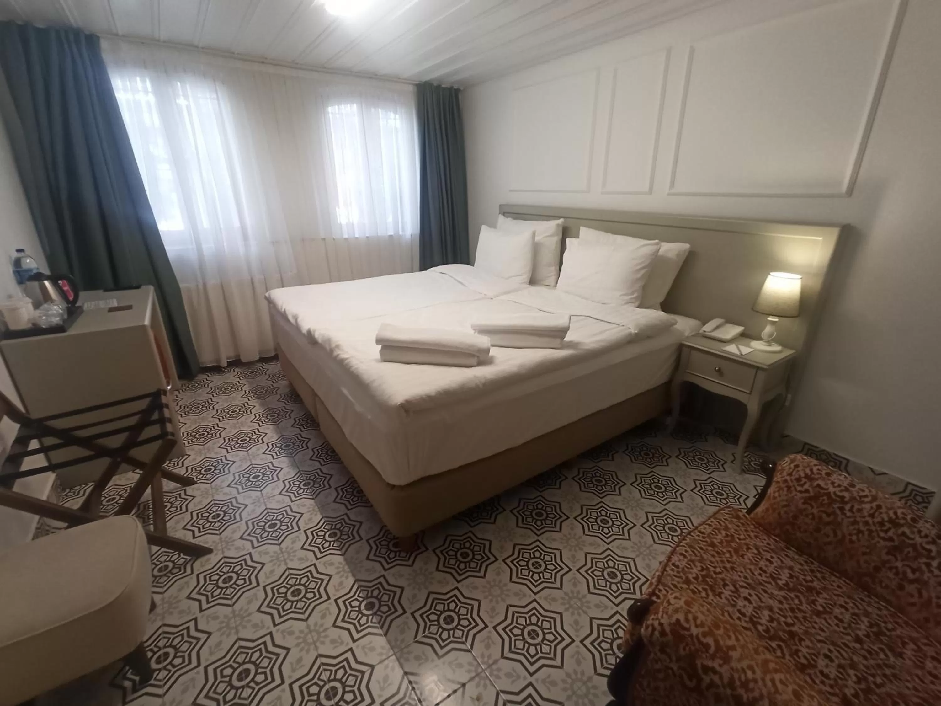 Bed in İkiz Konak Boutique Hotel