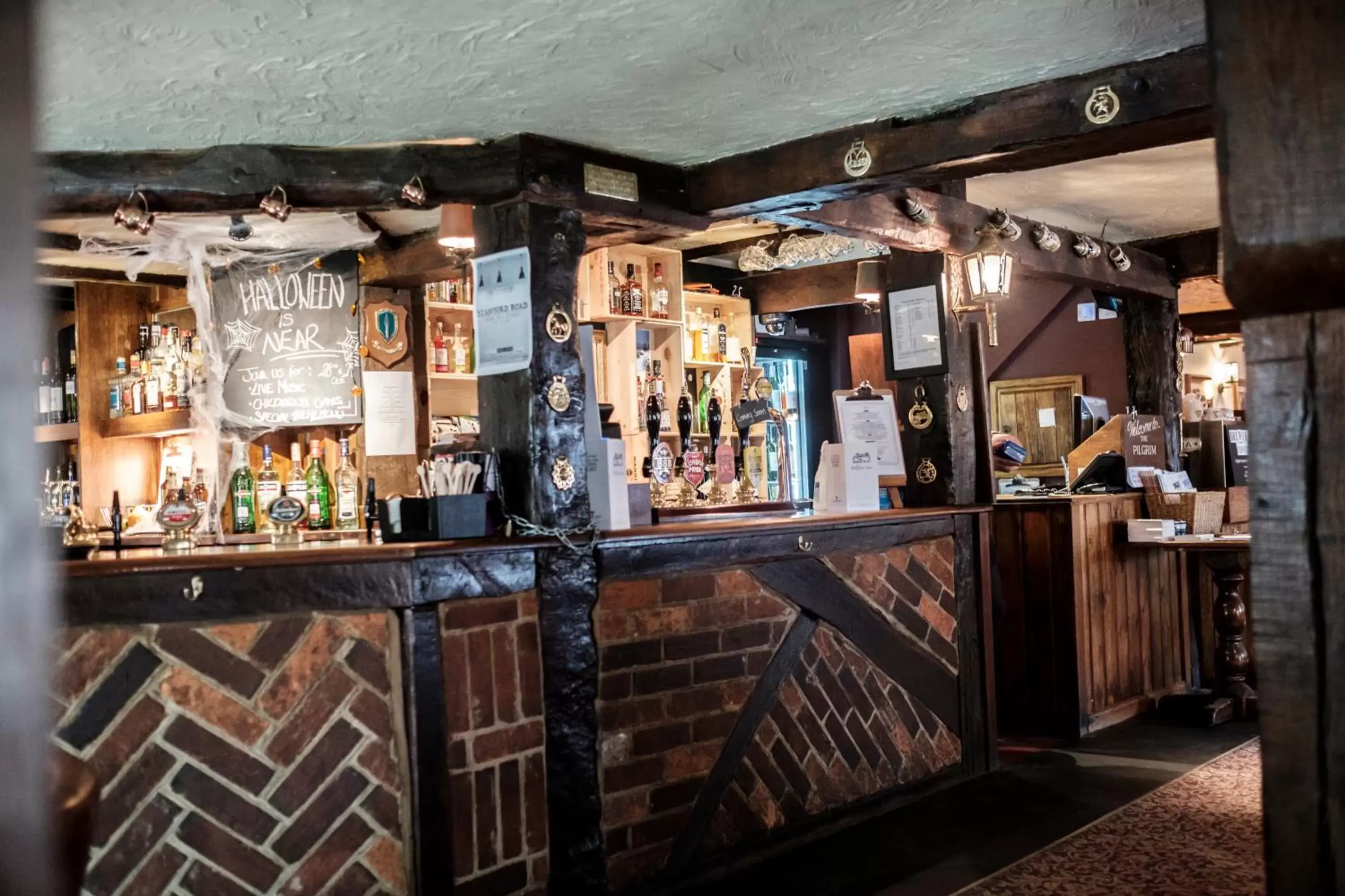 Lobby or reception in The Pilgrim Inn