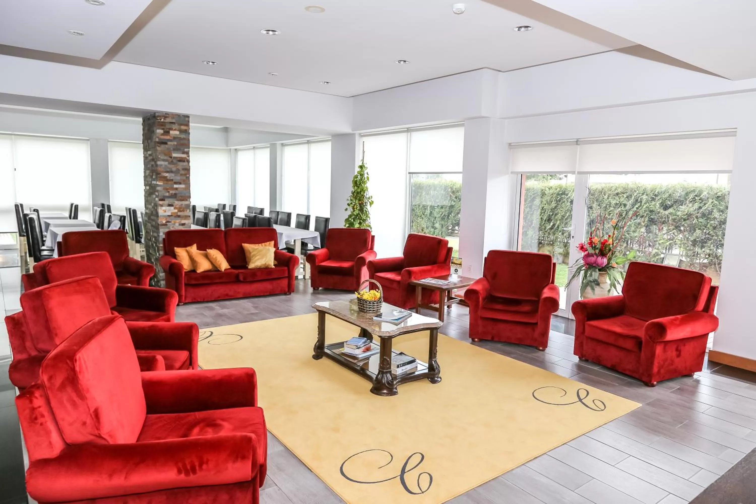 Living room in Hotel Columbano