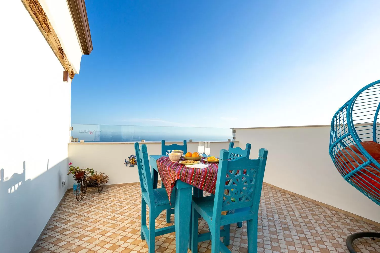 Balcony/Terrace in BnB Sant'Alfonso