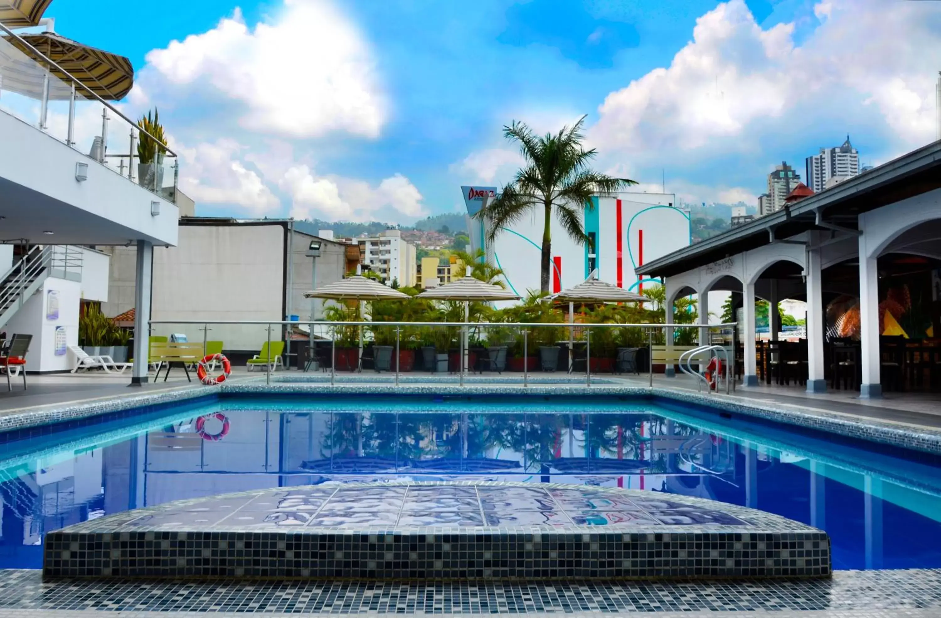 Swimming Pool in Hotel Chicamocha