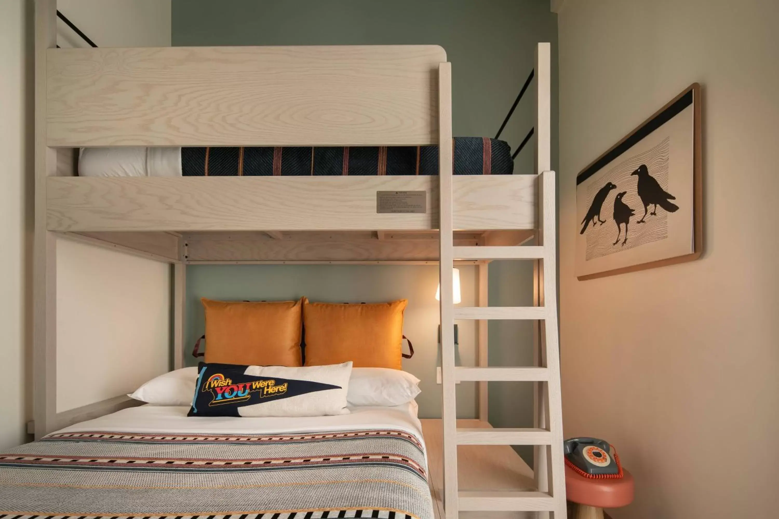 Photo of the whole room, Bunk Bed in Moxy Portland Downtown