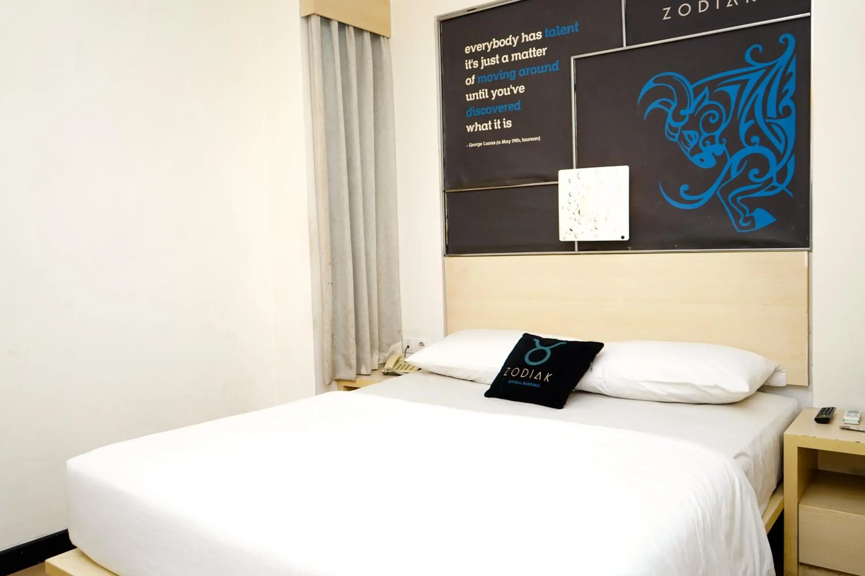 Bed in Zodiak Paskal by KAGUM Hotels