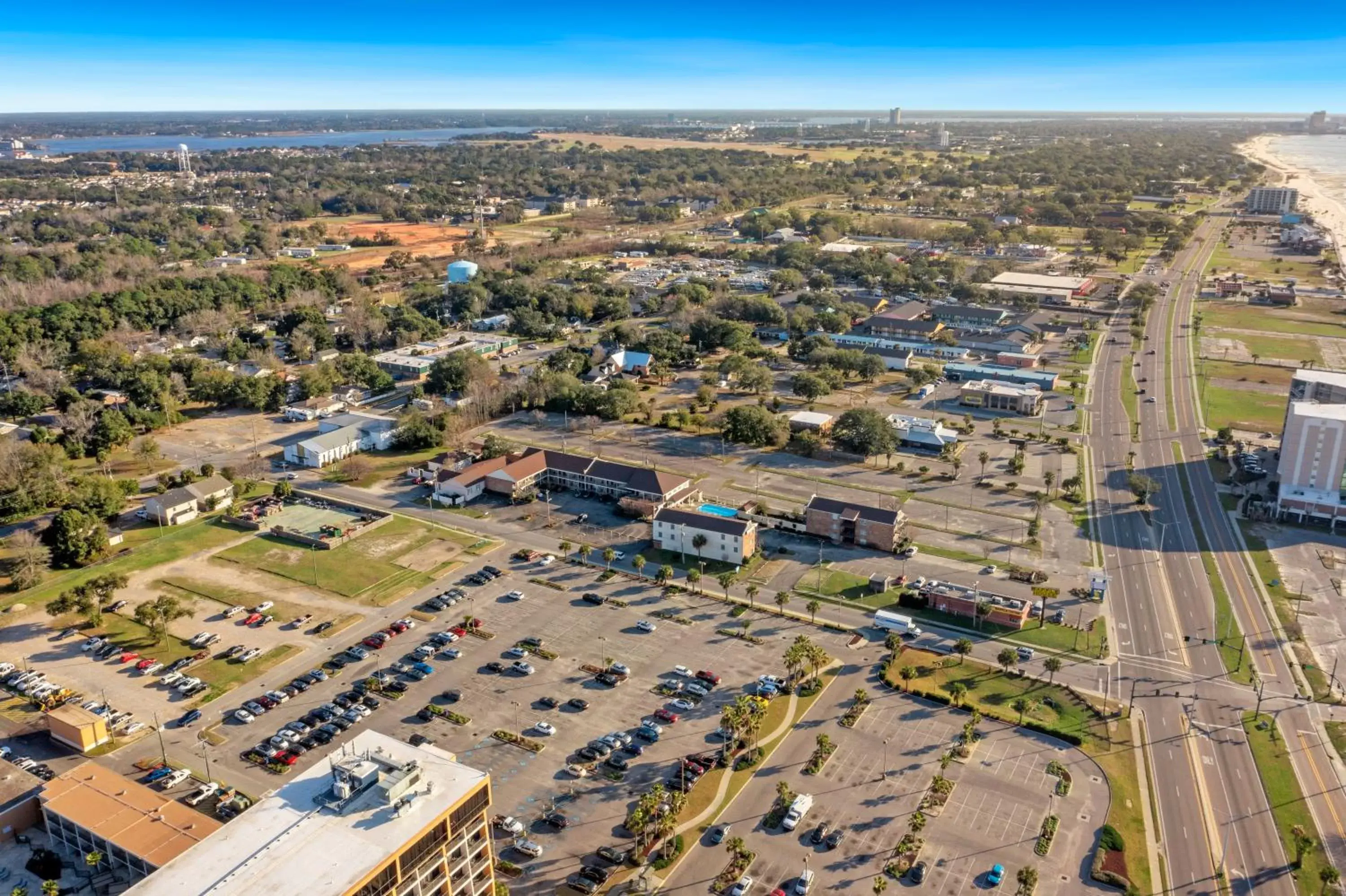 Bird's eye view, Bird's-eye View in Edgewater Inn - Biloxi Beach