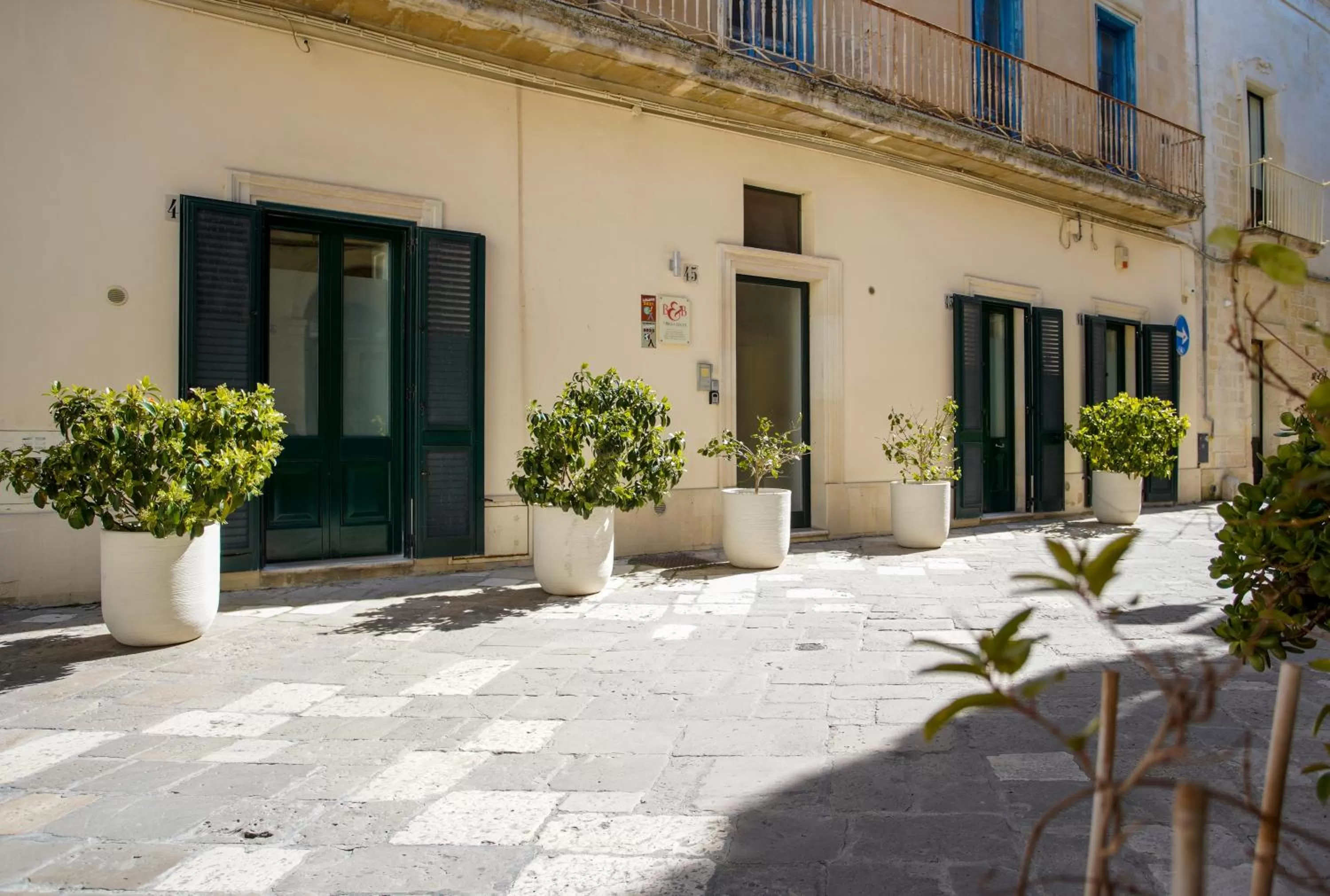 Property building in La Bella Lecce B&B