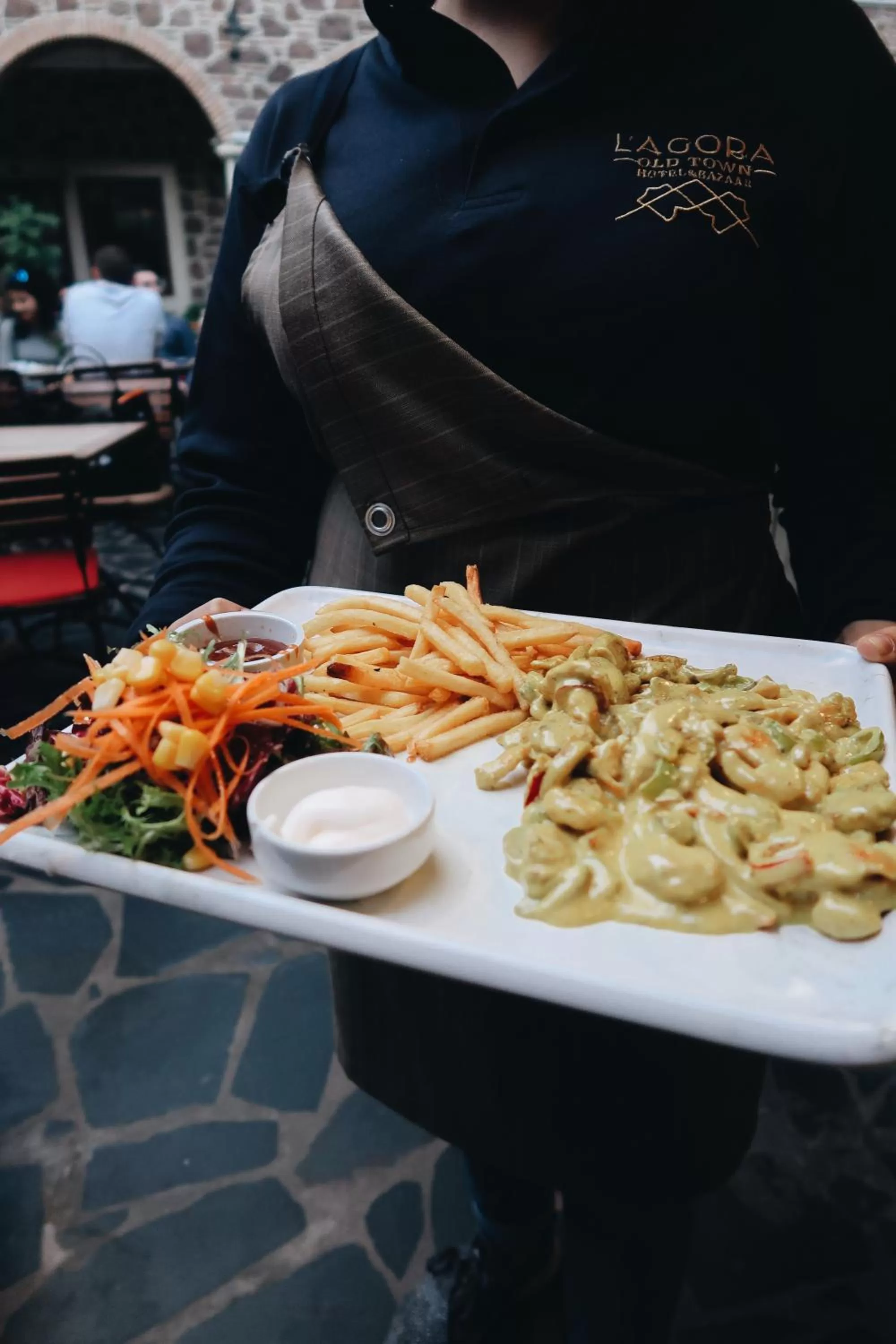 Food in L'Agora Old Town Hotel & Bazaar