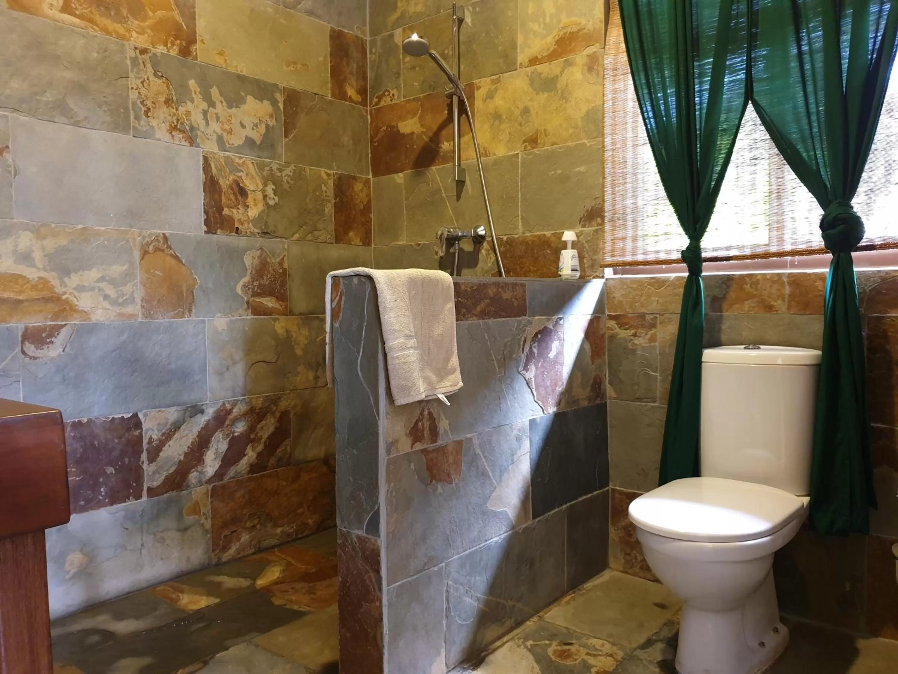 Shower in Houttuyn Wellness River Resort