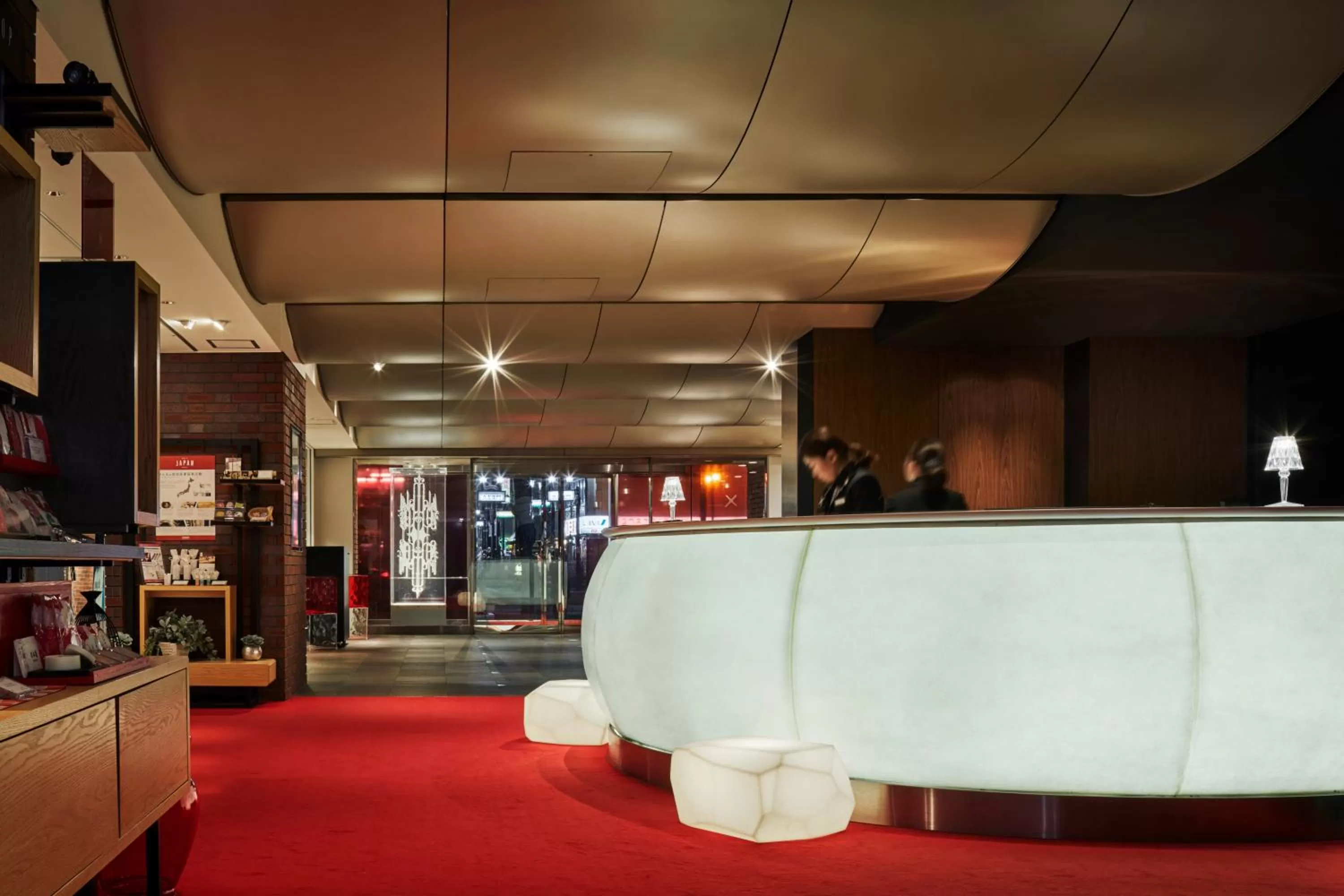 Facade/entrance in Cross Hotel Osaka