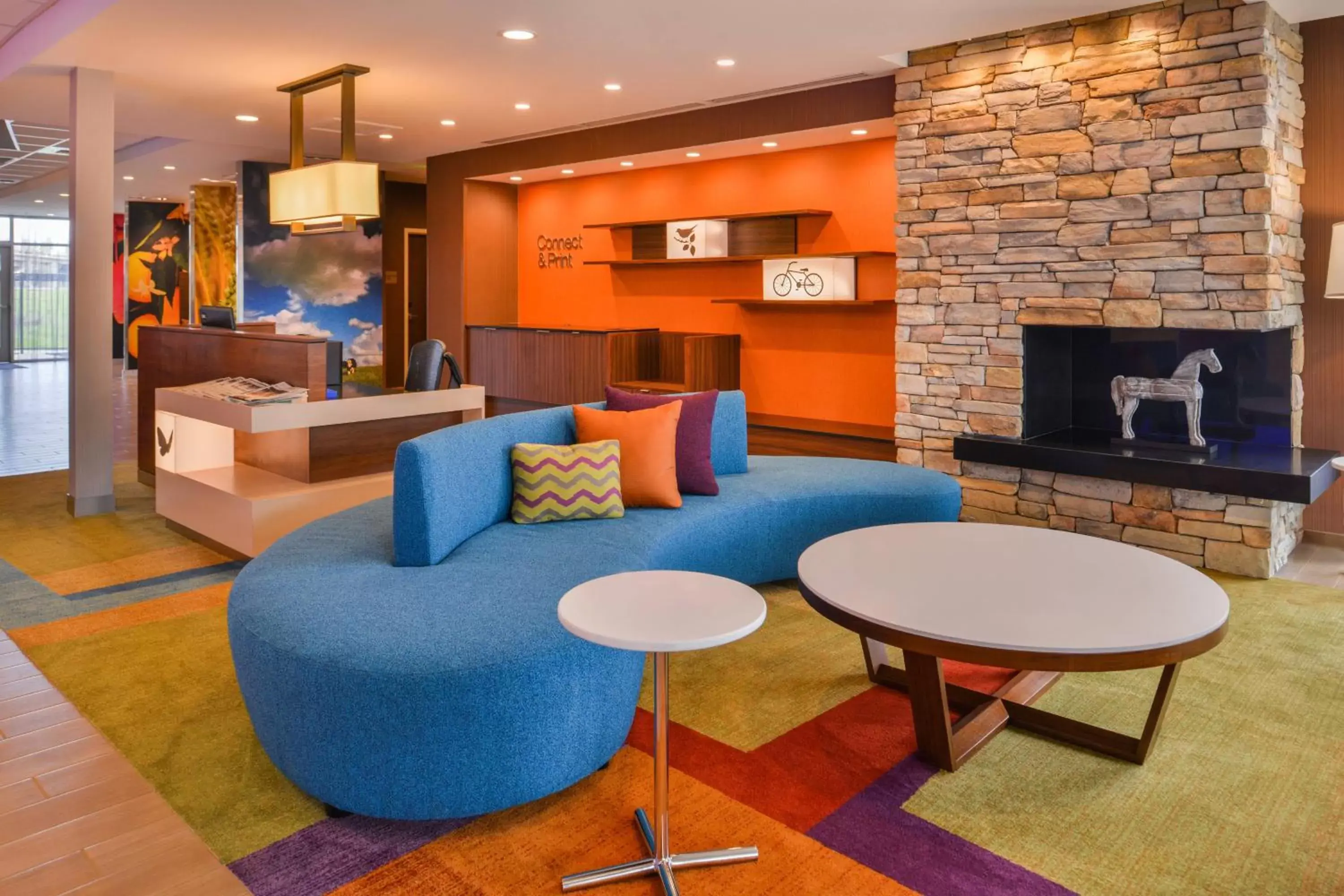 Business facilities, Lounge/Bar in Fairfield Inn & Suites by Marriott Eugene East/Springfield