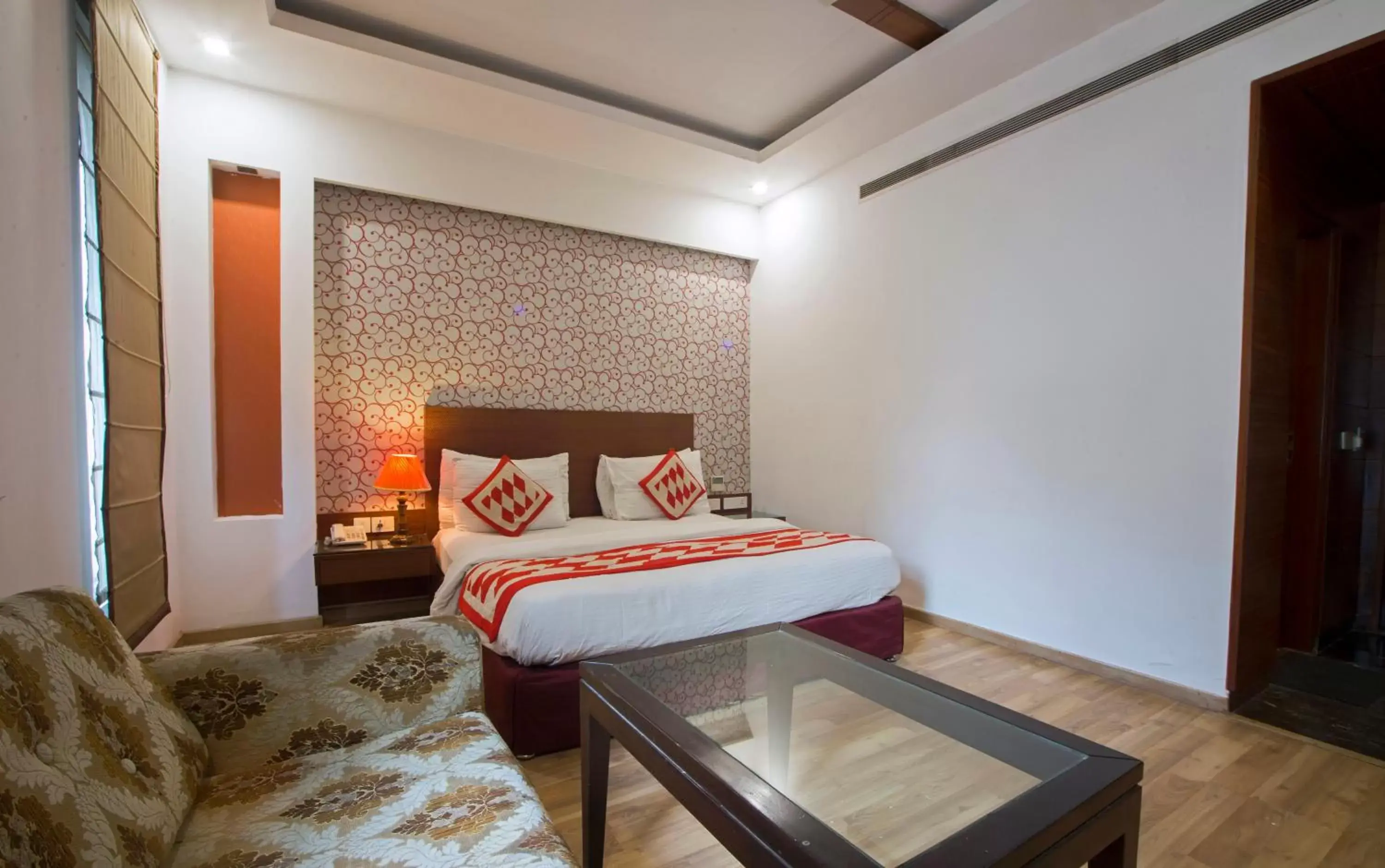 Bedroom, Bed in Hotel Krishna - By RCG Hotels