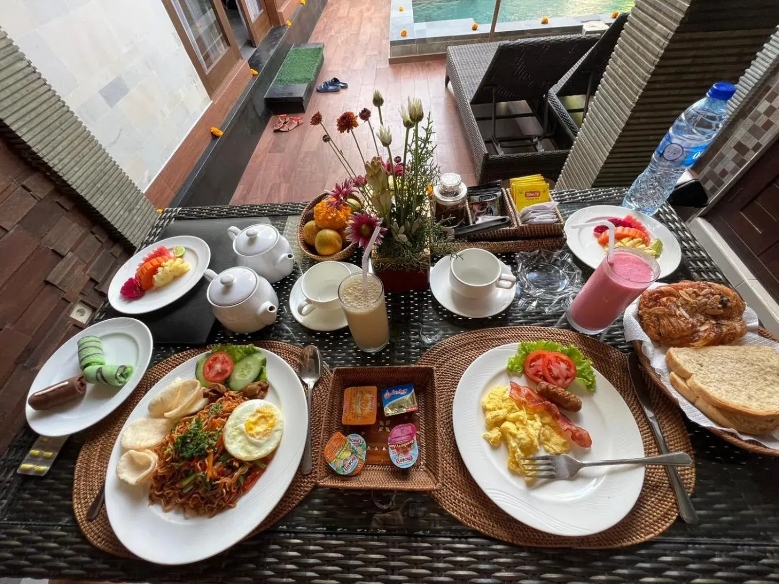 Food and drinks in Ubud Paradise Villa