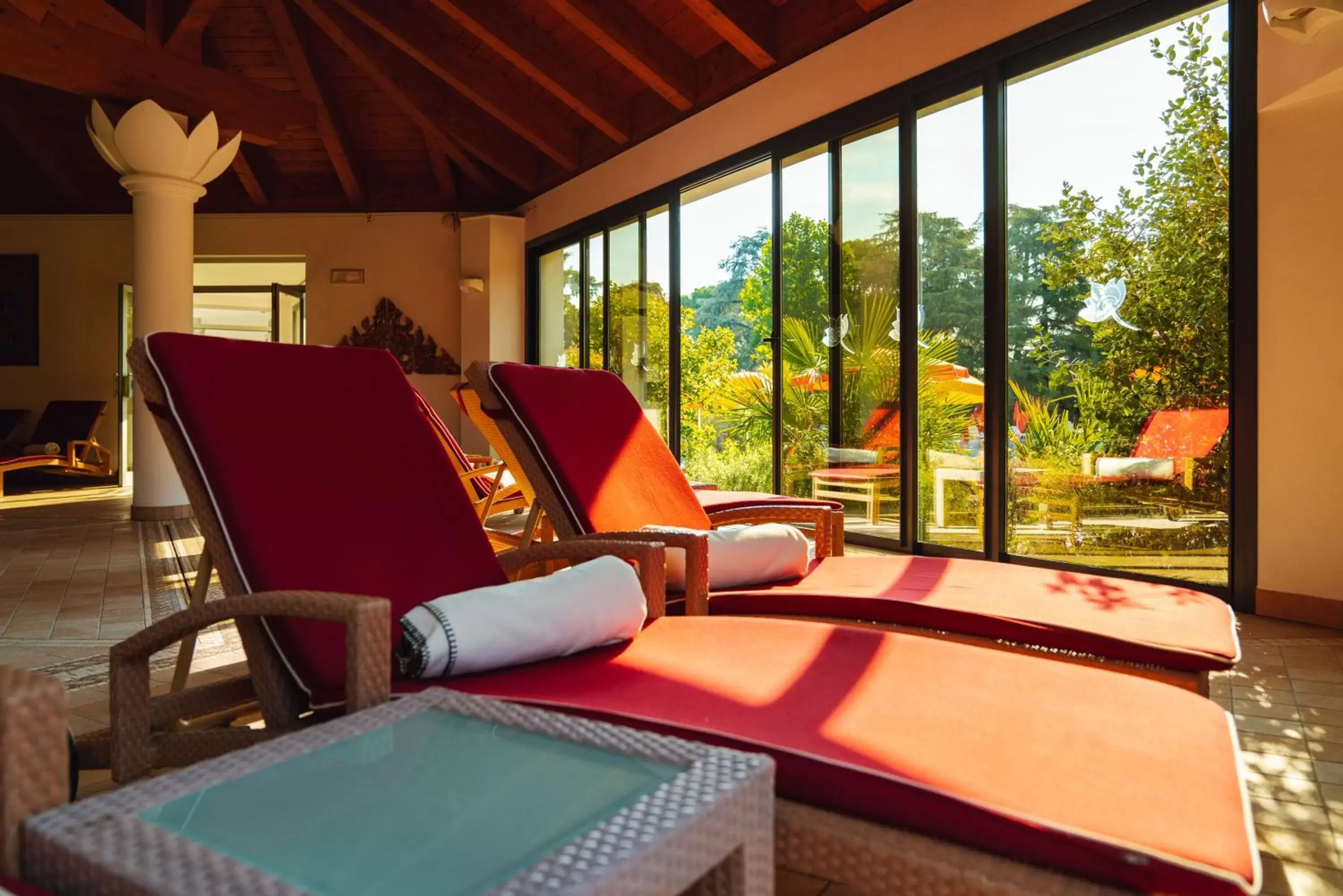 Solarium in Hotel Garden Terme