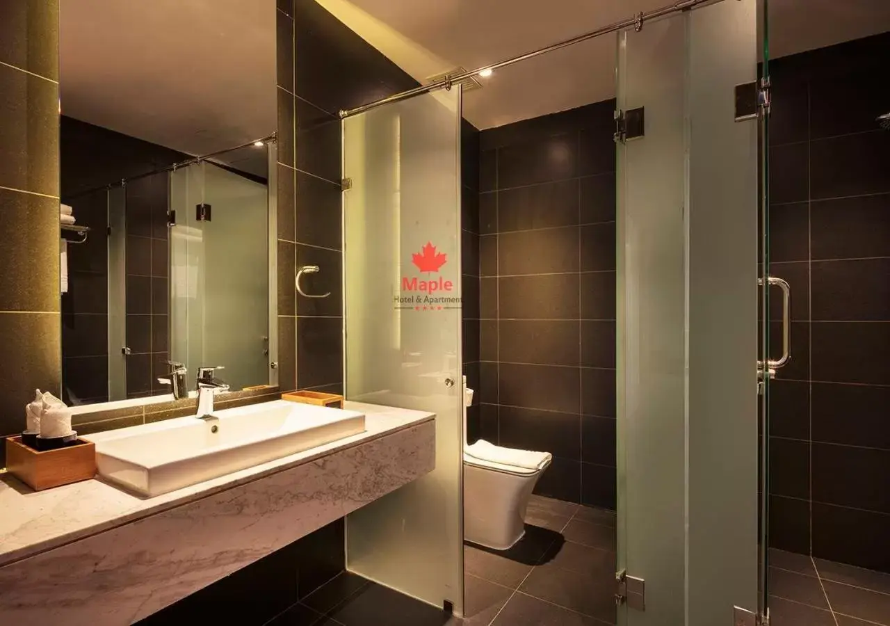 Toilet, Bathroom in Maple Hotel & Apartment