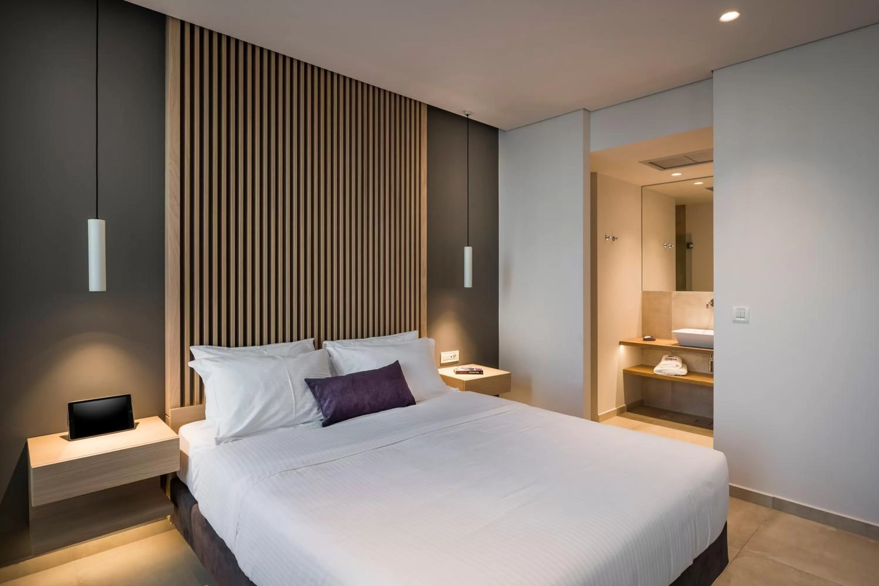 Bedroom, Bed in Trianon Luxury Apartments & Suites