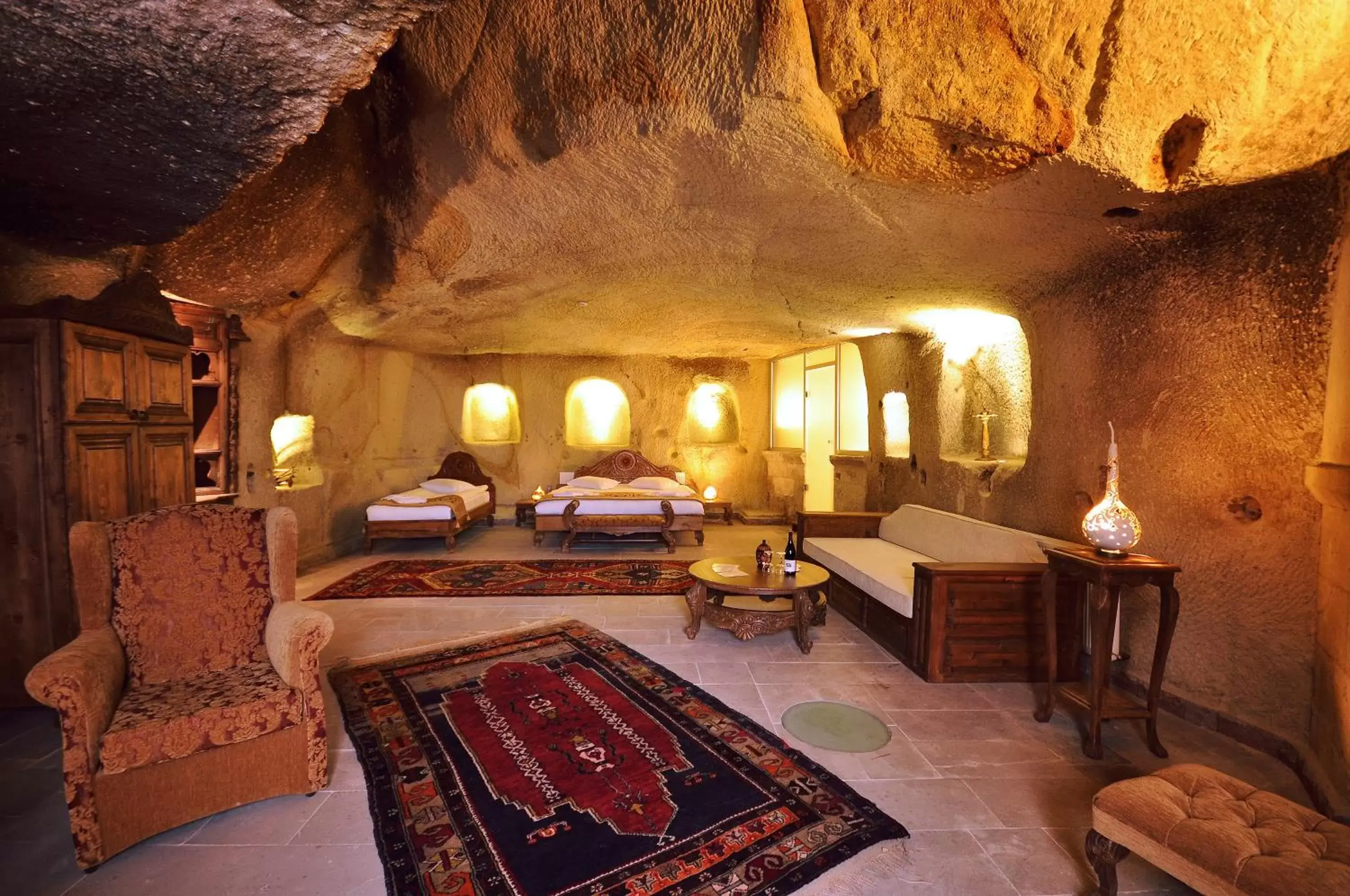 Bed in Has Cave Konak Bed in Has Cave Konak