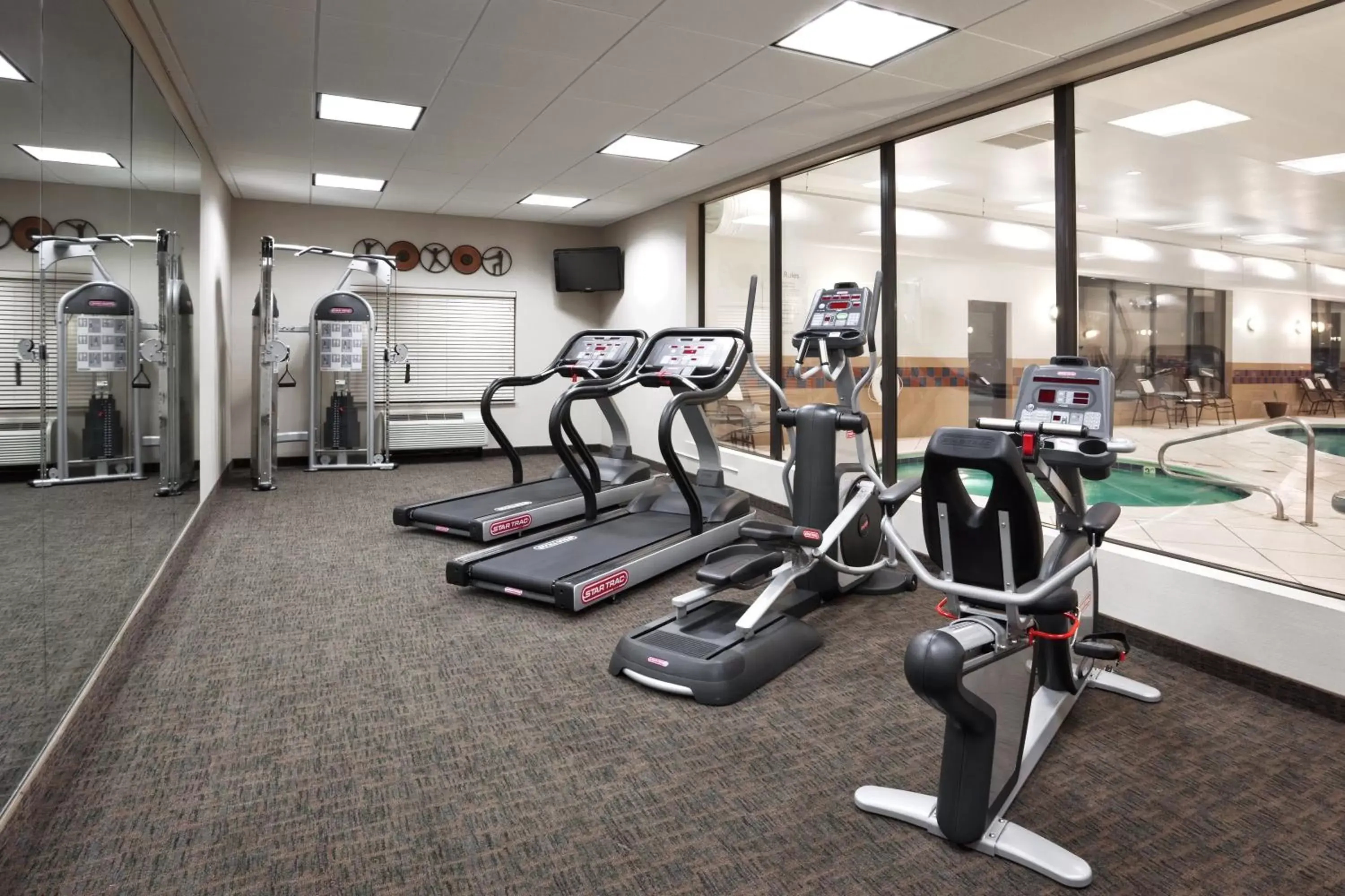 Fitness centre/facilities, Fitness Center/Facilities in Holiday Inn Express & Suites Zanesville North, an IHG Hotel