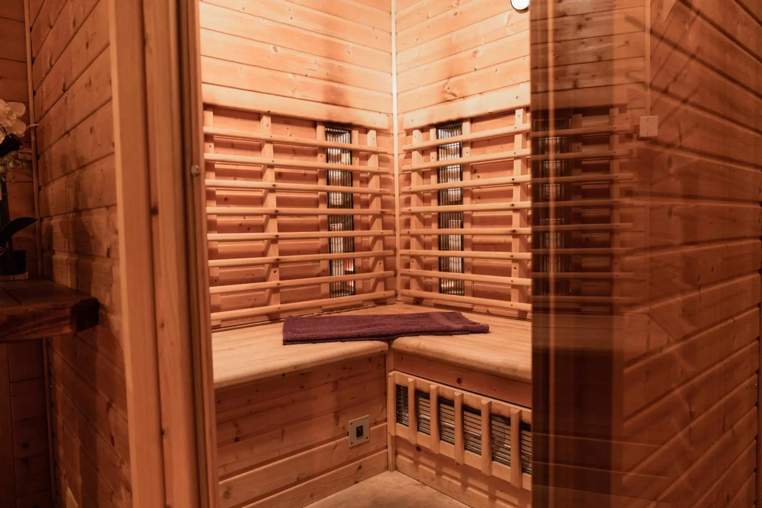 Sauna in Hotel Medno