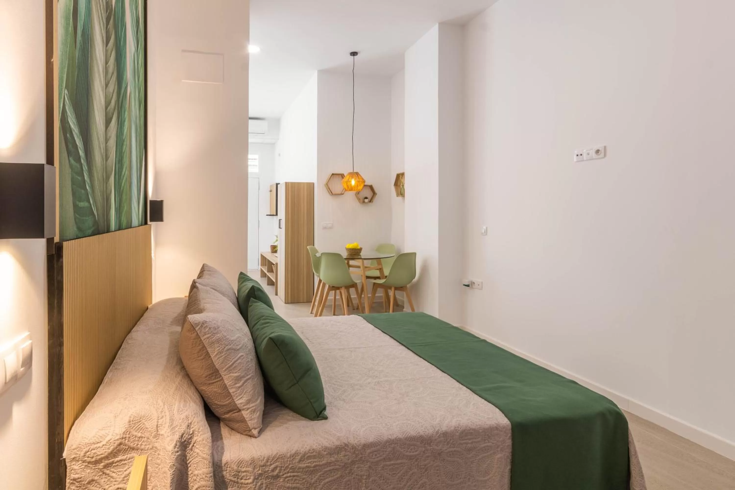 Bed in Apartamentos Alnatur