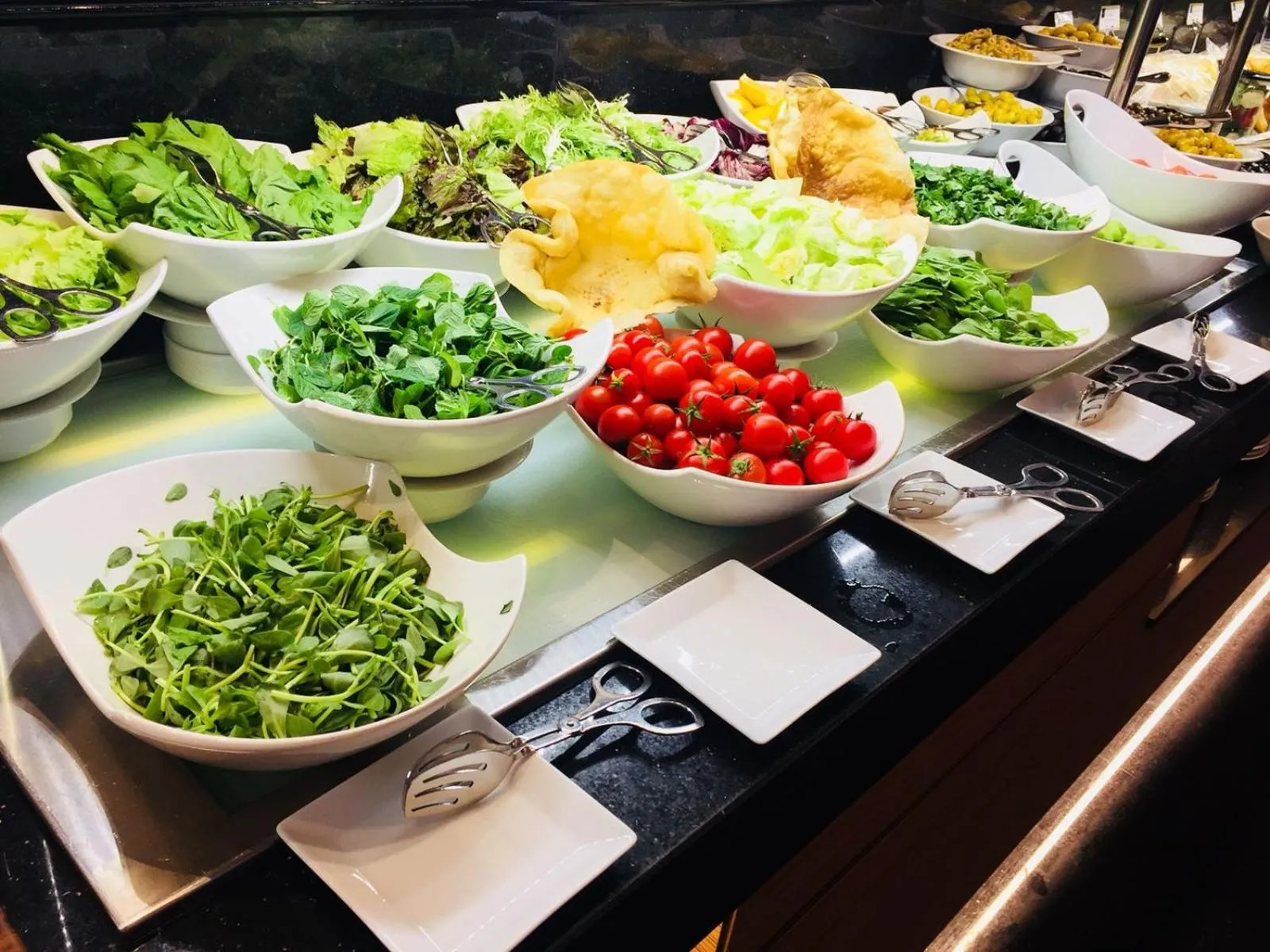 Buffet breakfast in Latanya Hotel Ankara