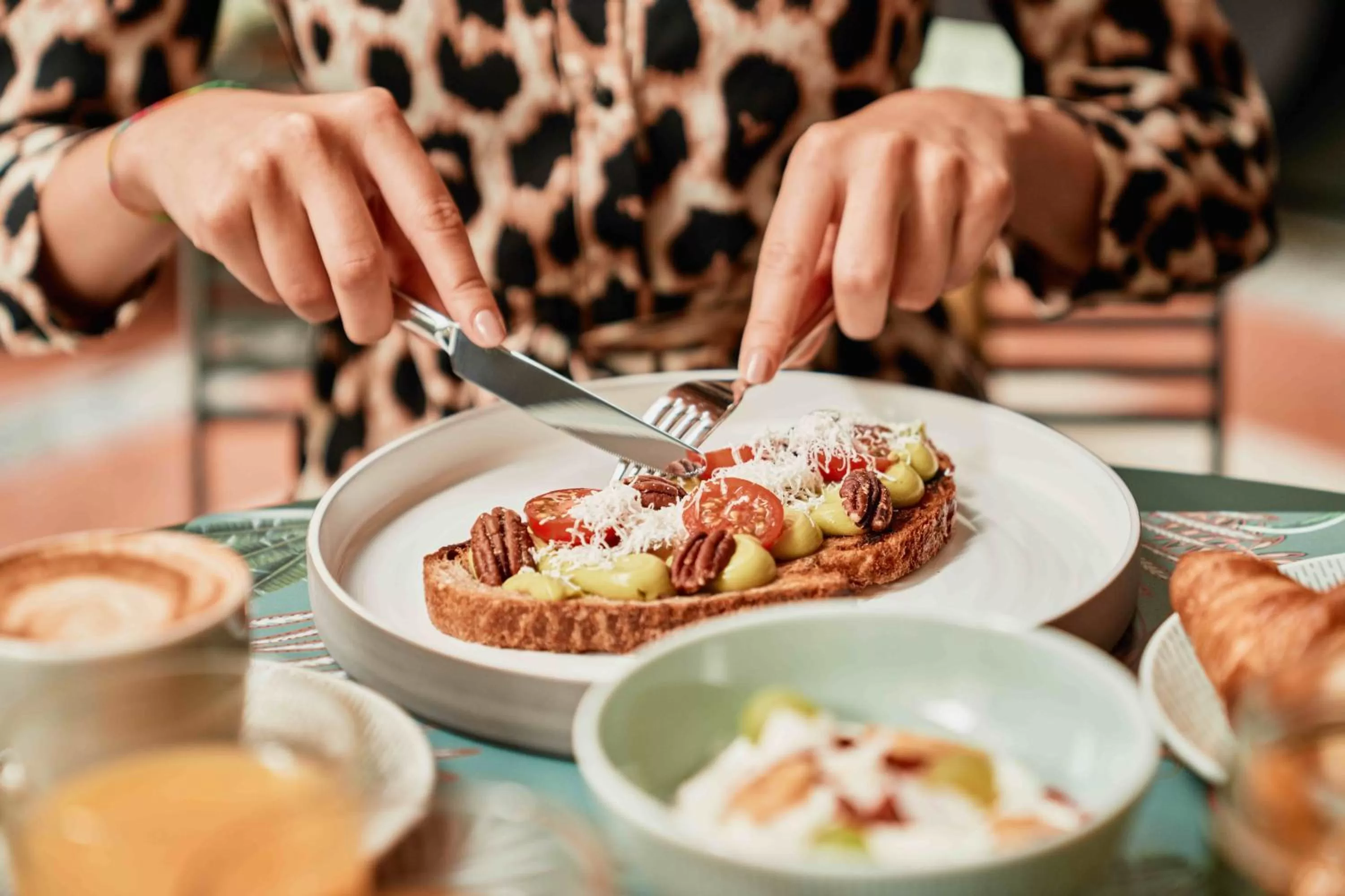 Breakfast in Falkensteiner Boutique Hotel Prague