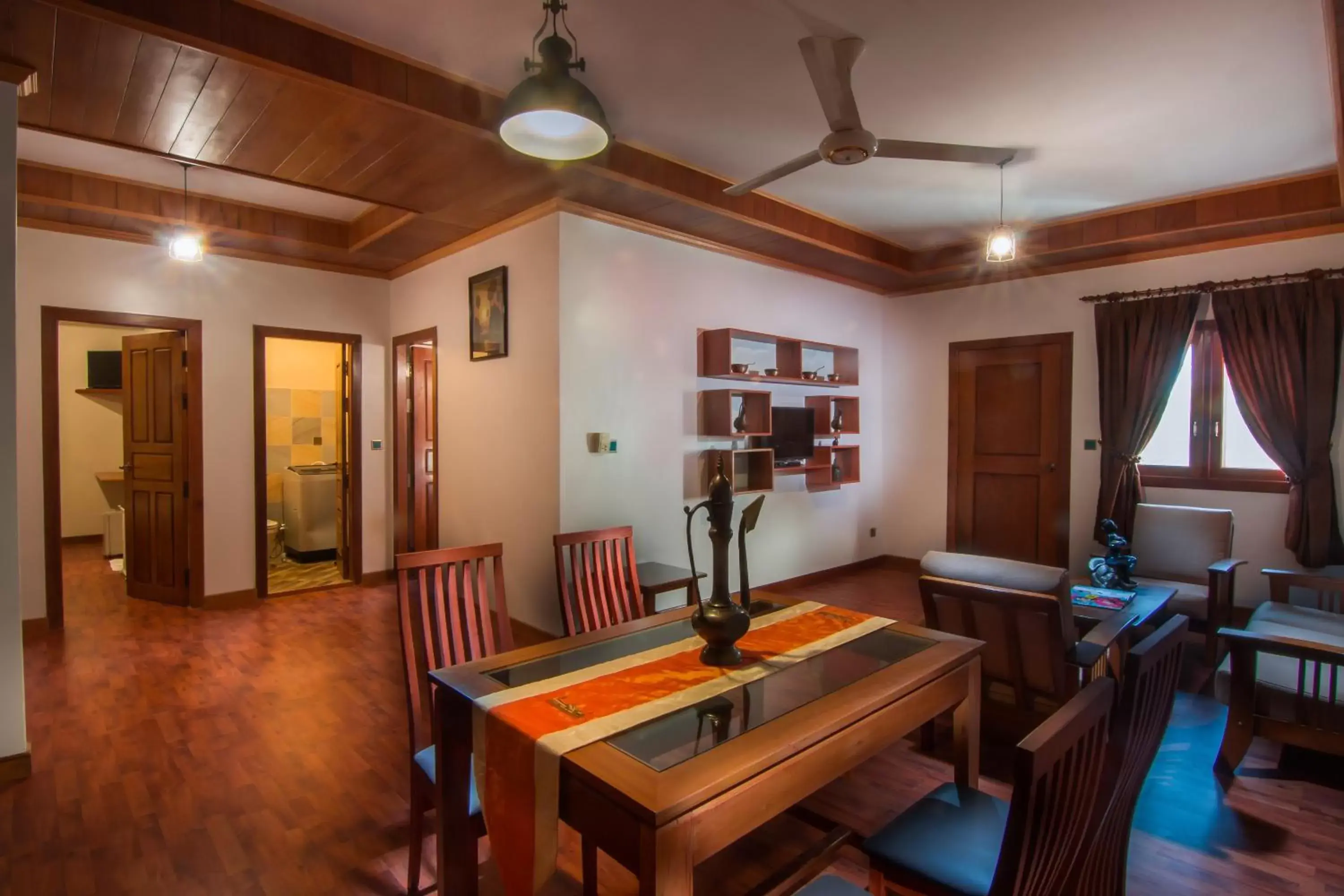 Living room, Dining Area in BB Angkor Residence