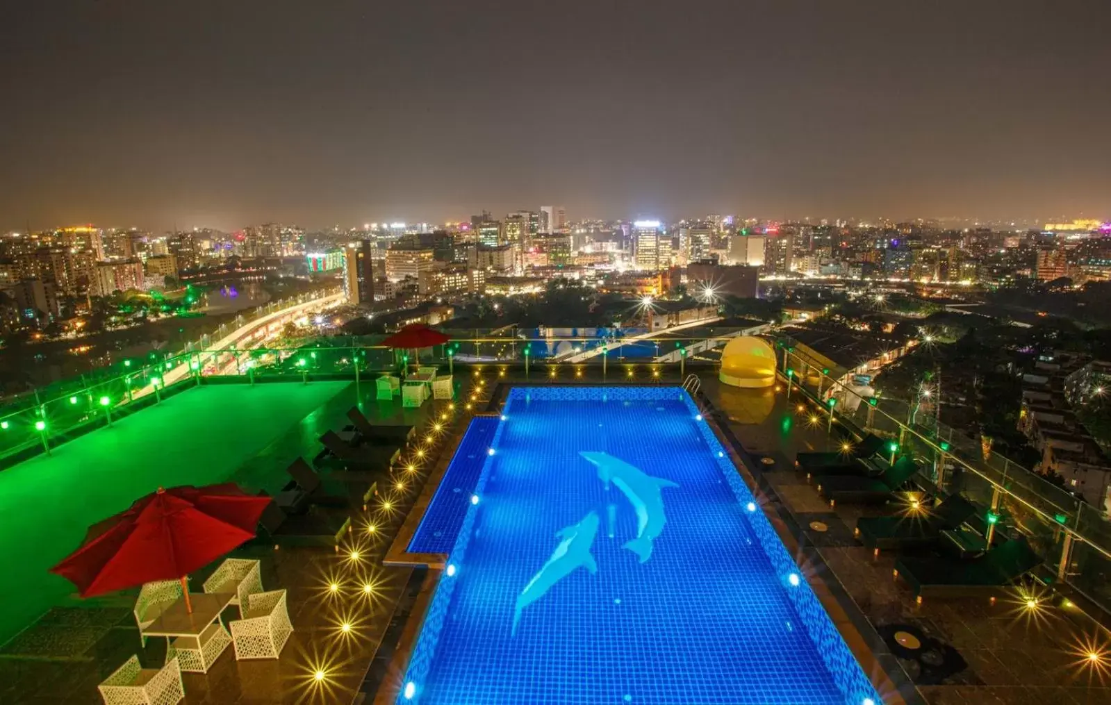 Swimming pool, Pool View in Holiday Inn Dhaka City Centre, an IHG Hotel